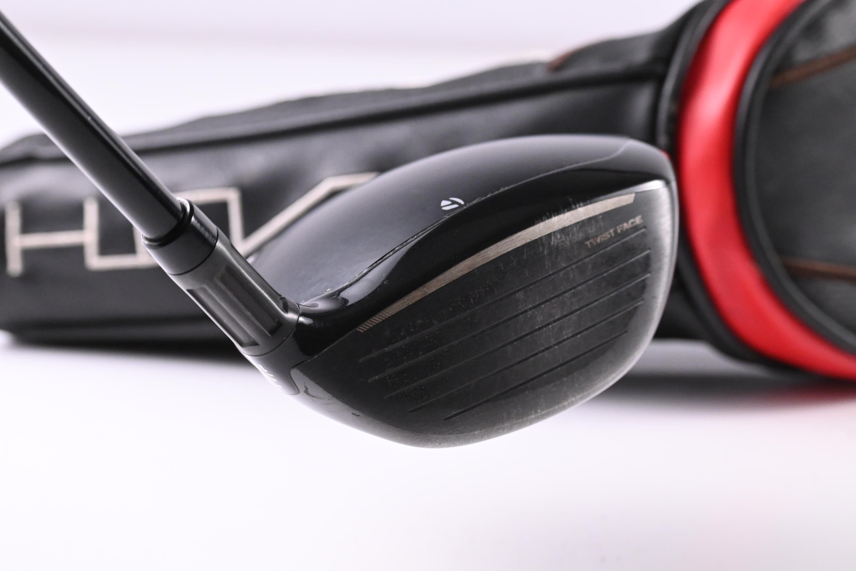 Left Hand Taylormade Stealth #3 Wood / 15 Degree / Stiff Flex HZRDUS Smoke RDX Red 75 Shaft