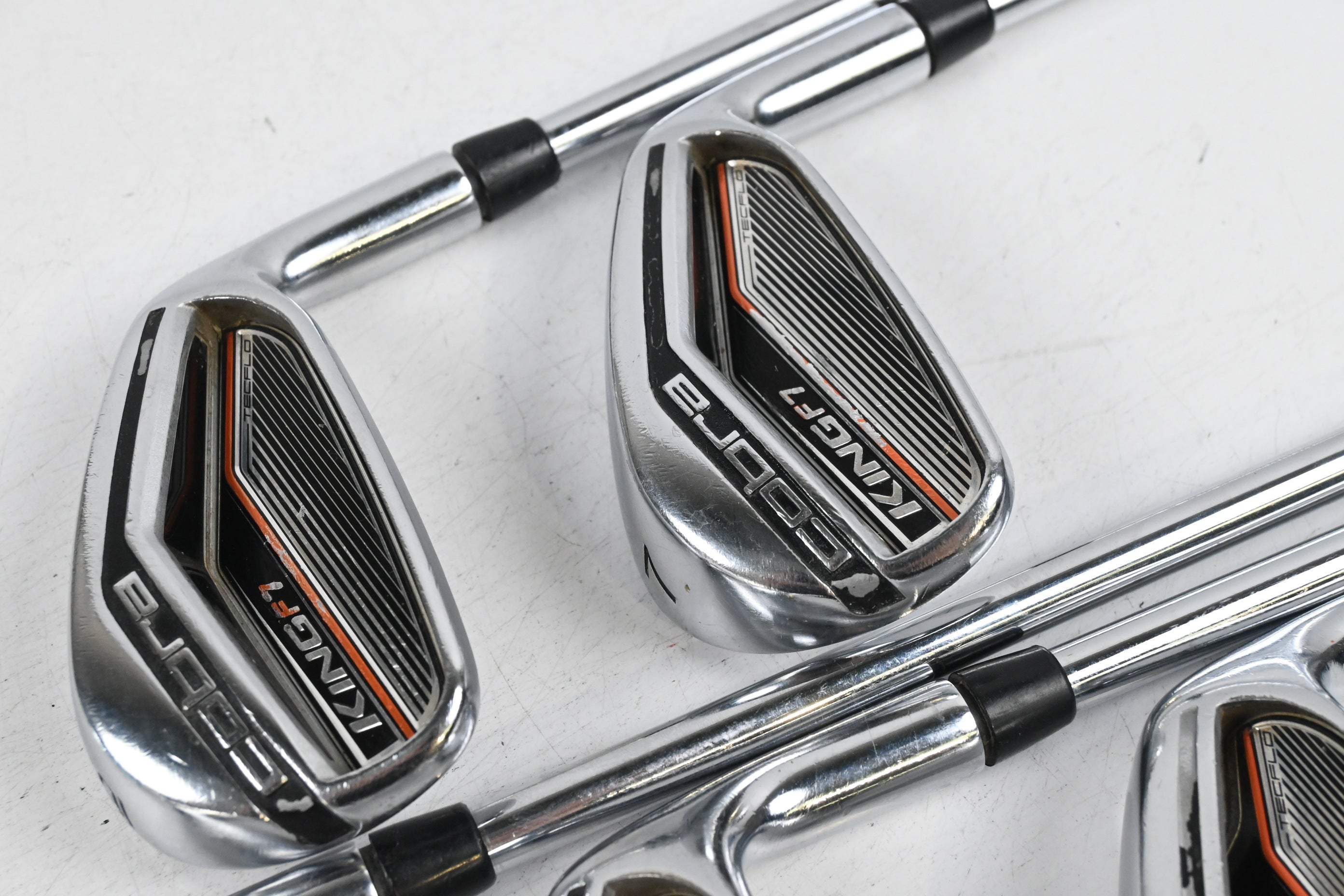 Cobra King F7 Irons / 6-PW / Regular Flex Steel Shafts