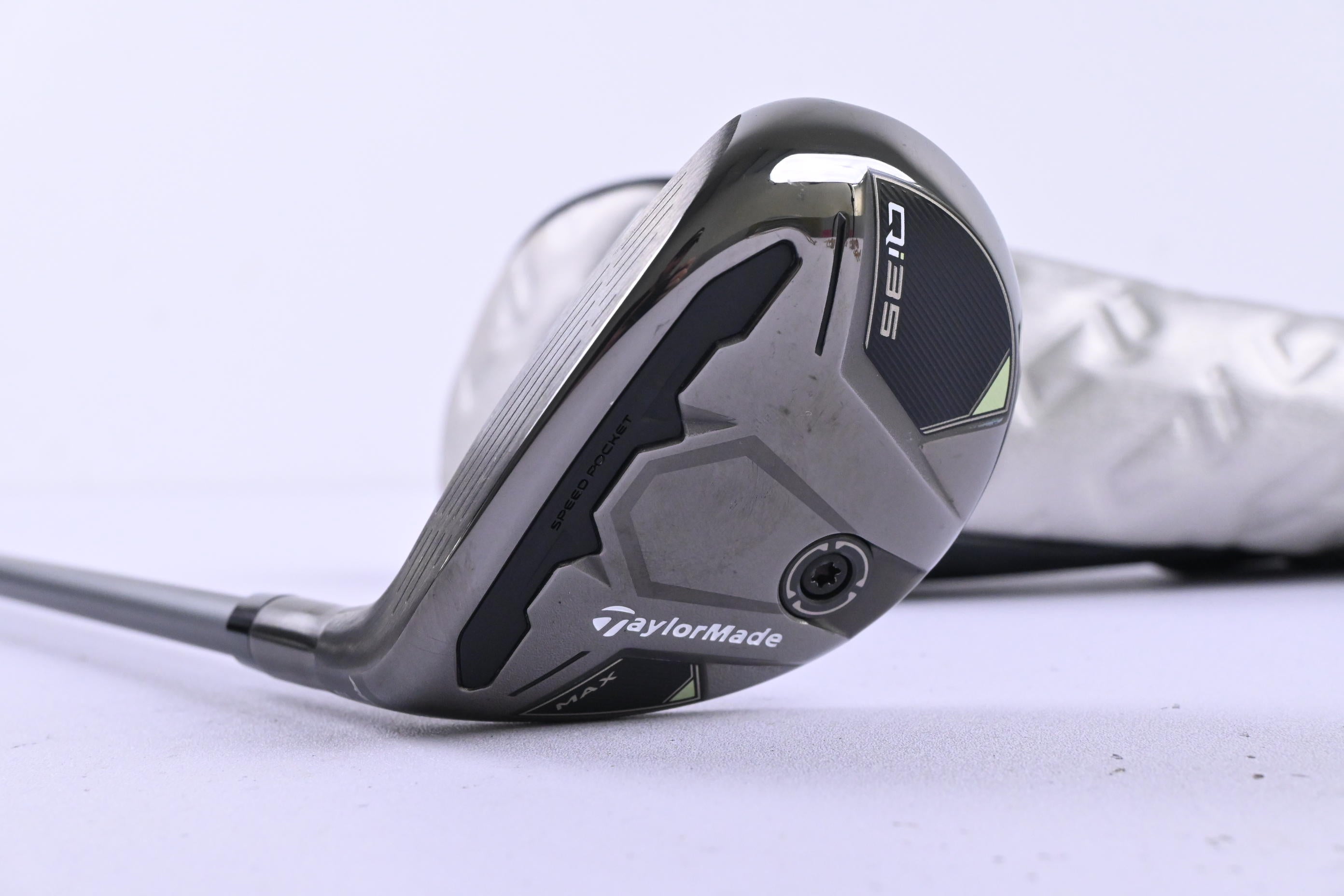 Left Hand Taylormade Qi35 Max #3 Hybrid / 20 Degree / Regular Flex Airspeeder 50