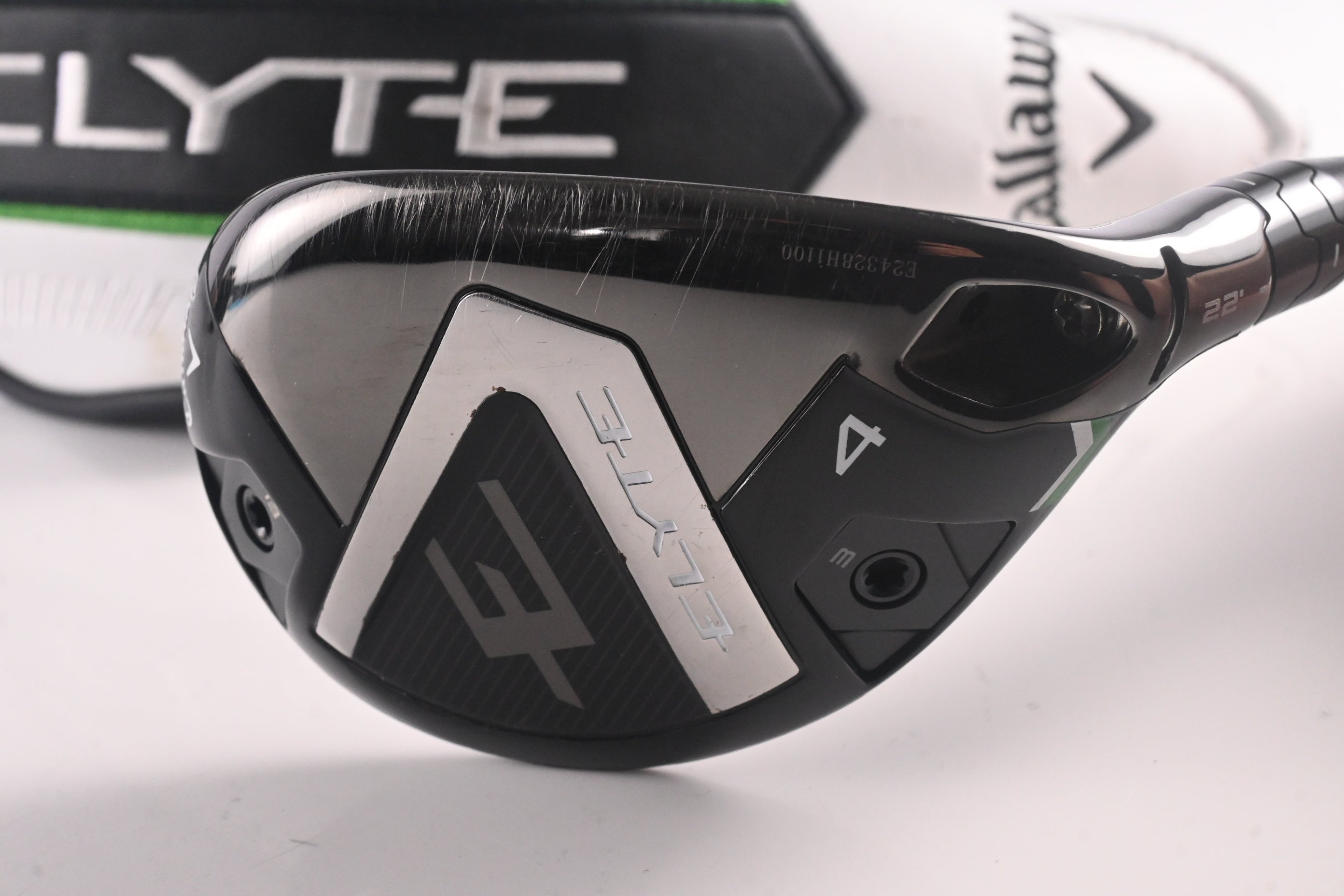 Callaway Elyte #4 Hybrid / 22 Degree / Regular Flex Denali Charcoal 60 Shaft