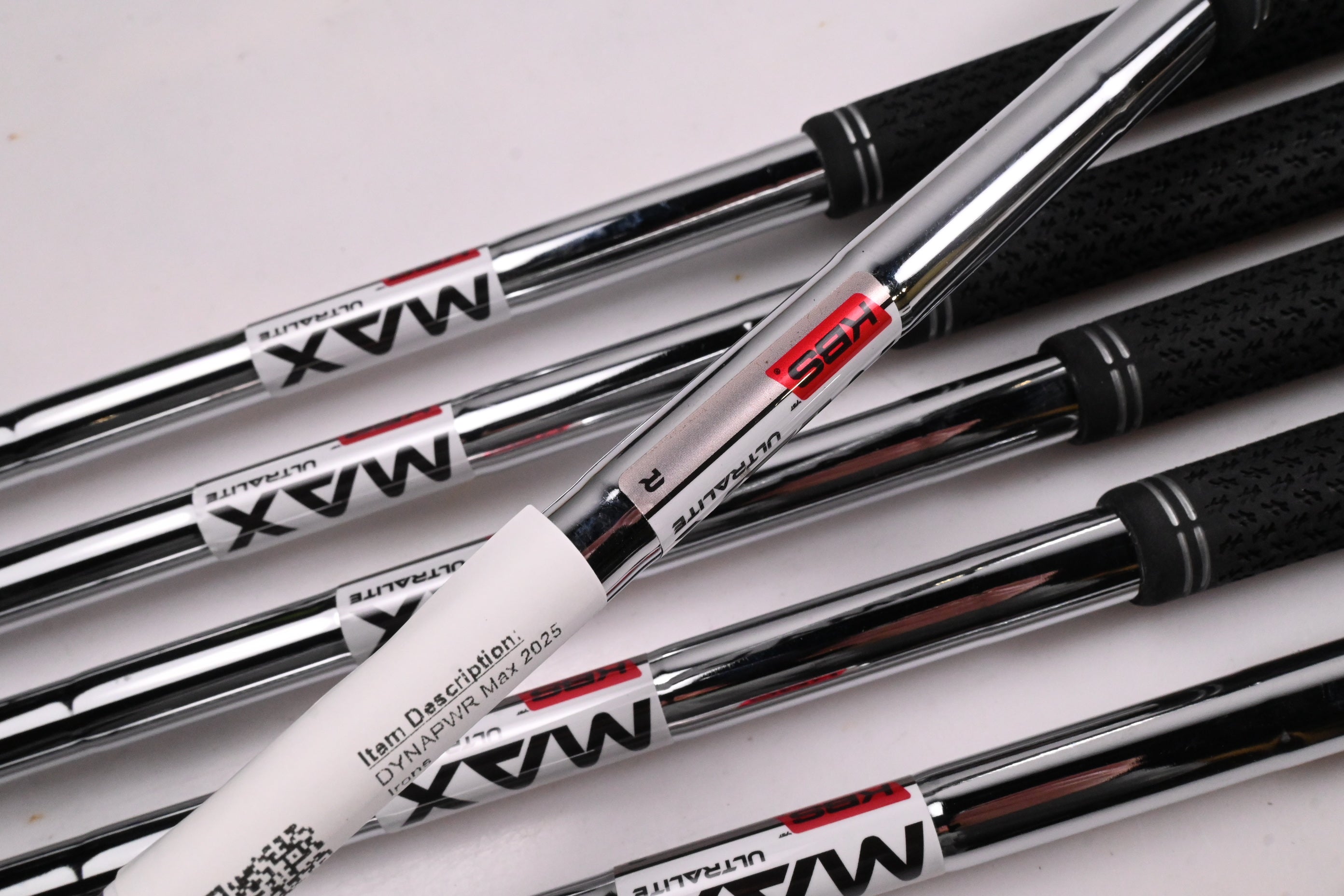 Wilson DYNAPWR 2025 Irons / 5-PW / Regular Flex KBS MAX UltraLite Shafts