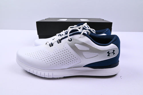 Ladies Under Armour Charged Breathe SL Golf Shoes / UK Size 6.5 / White & Navy