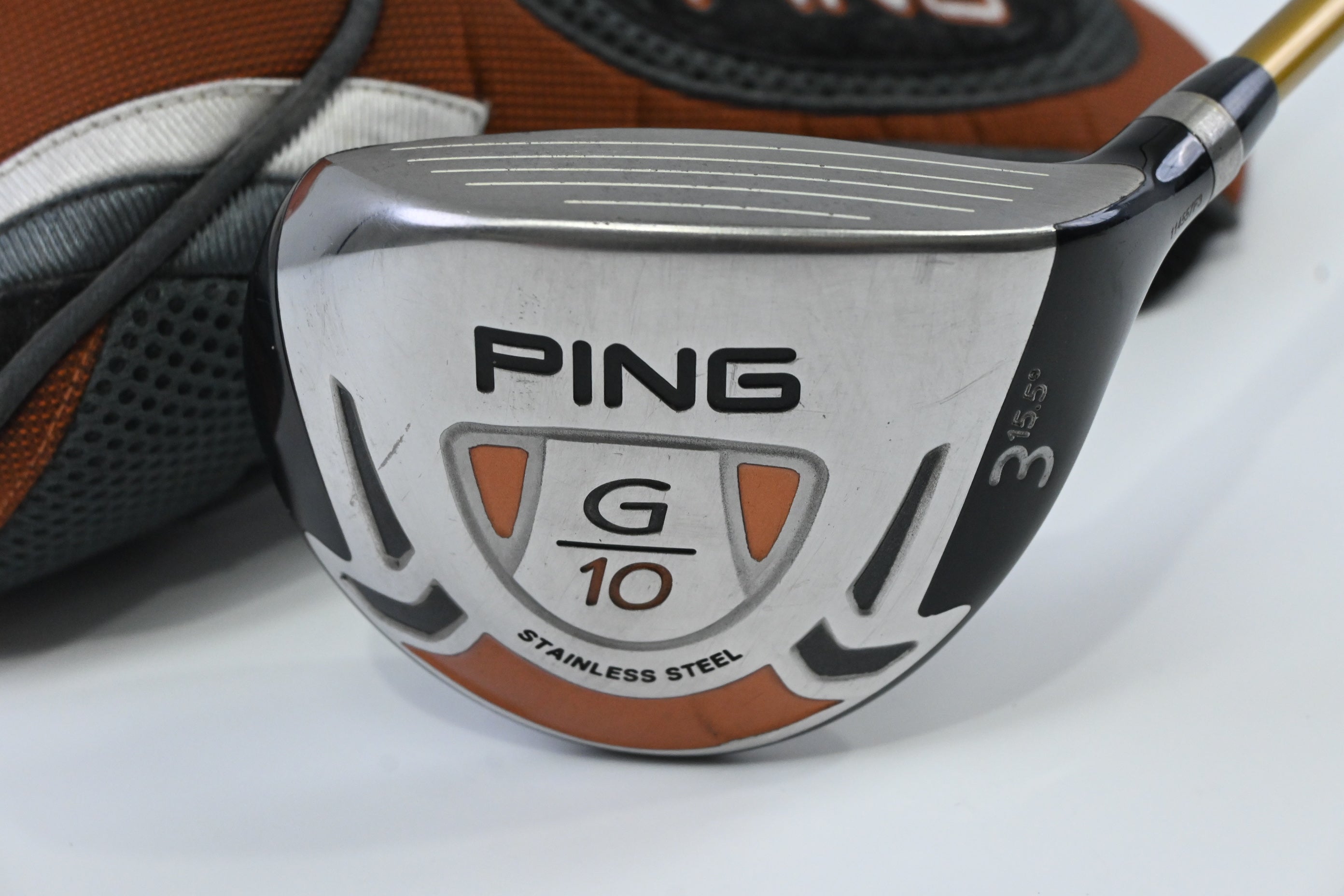 Ping G10 #3 Wood / 15.5 Degree / Stiff Flex Fujikura Romax Shaft