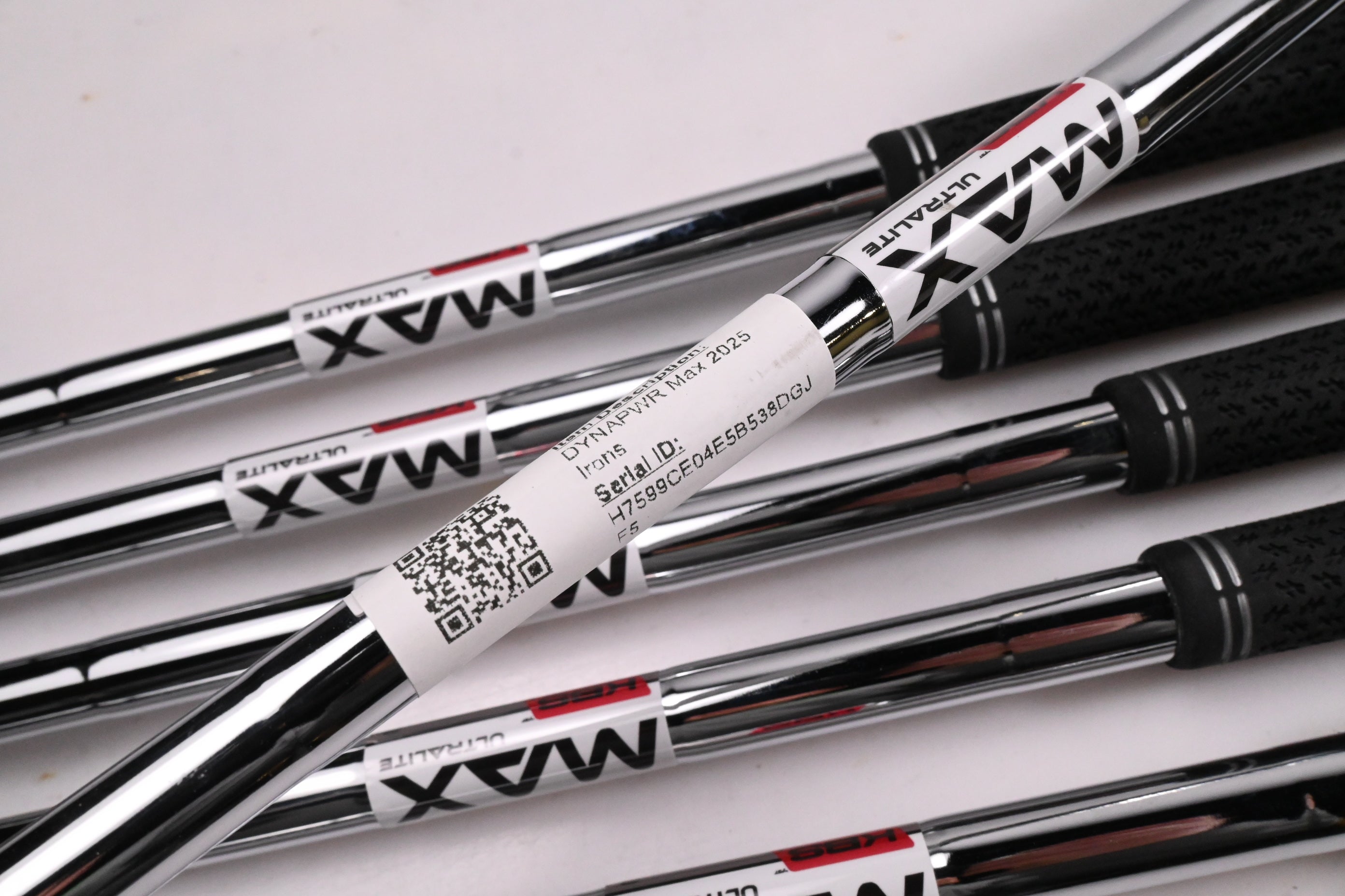 Wilson DYNAPWR 2025 Irons / 5-PW / Regular Flex KBS MAX UltraLite Shafts