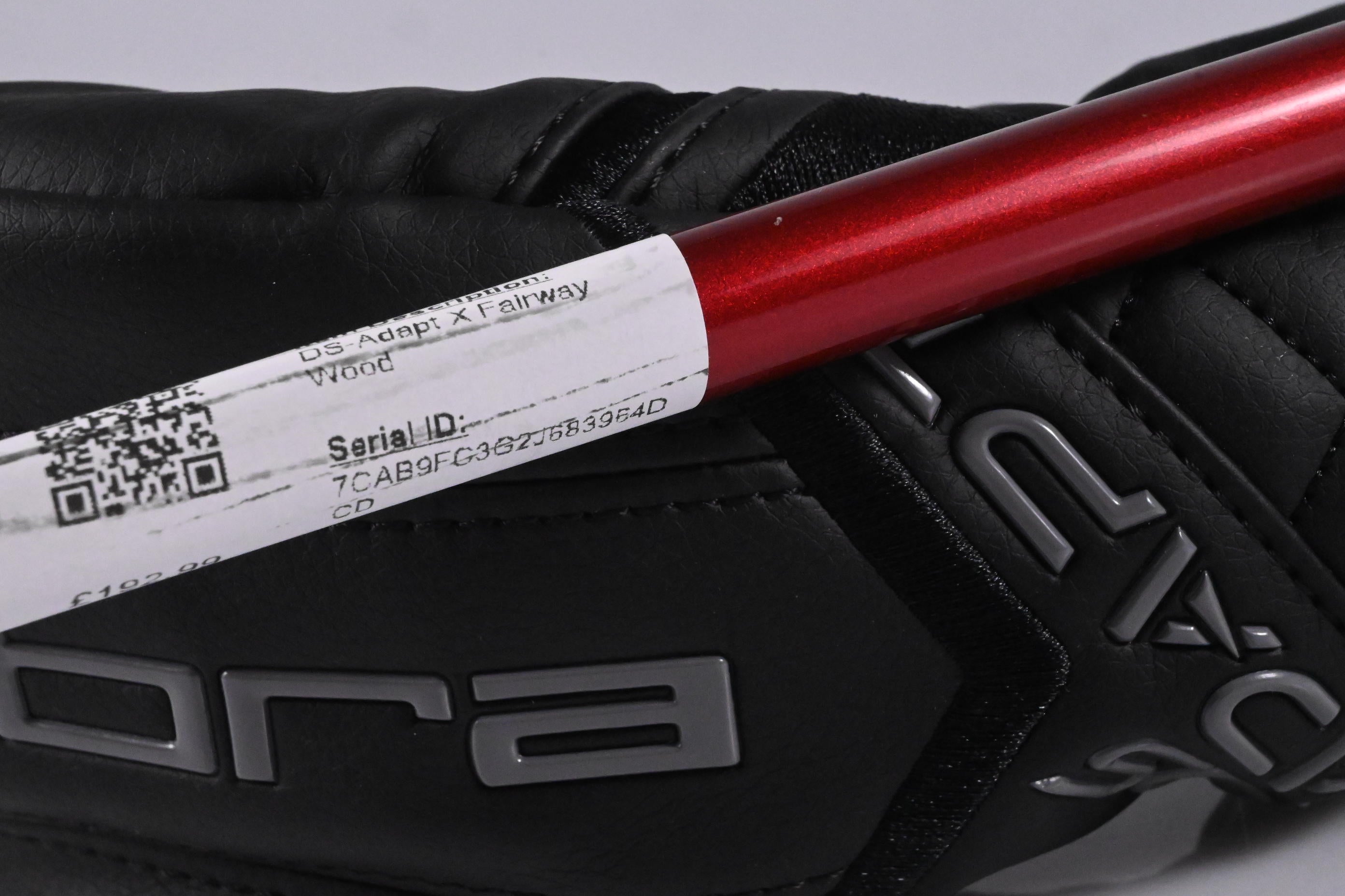 Left Hand Cobra DS-Adapt X #3 Wood / 15 Degree / Stiff Flex Denali Red 50 Shaft