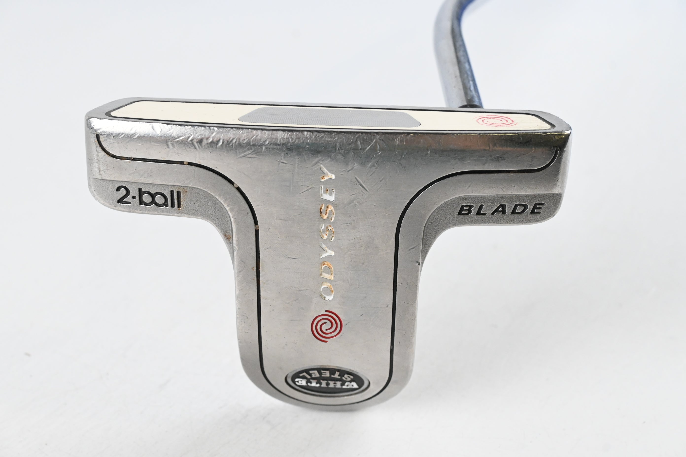 Odyssey White Steel 2-Ball Blade Putter / 34 Inch