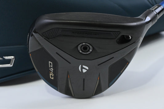 Taylormade Qi4D #5 Wood / 18 Degree / Stiff Flex Denali Frost Blue 70 Shaft