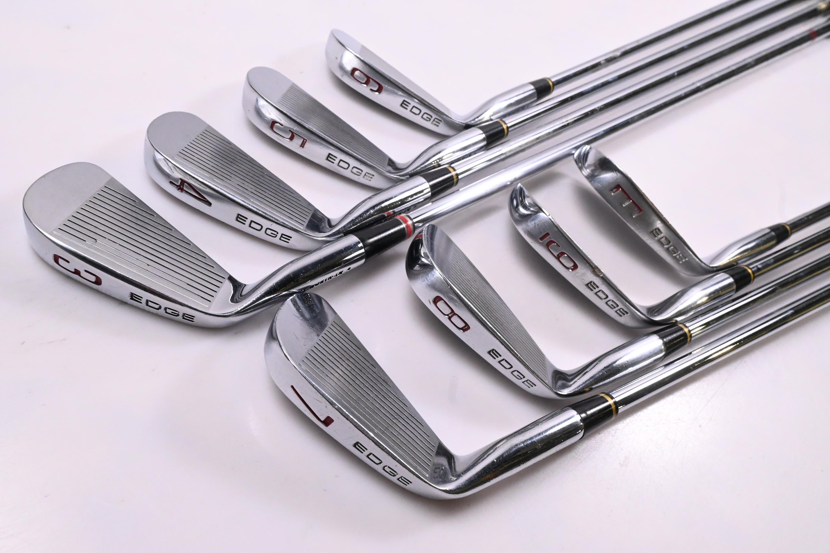 Ben Hogan Edge Forged GS Irons / 3-PW / Regular Flex Rifle Precision Shafts