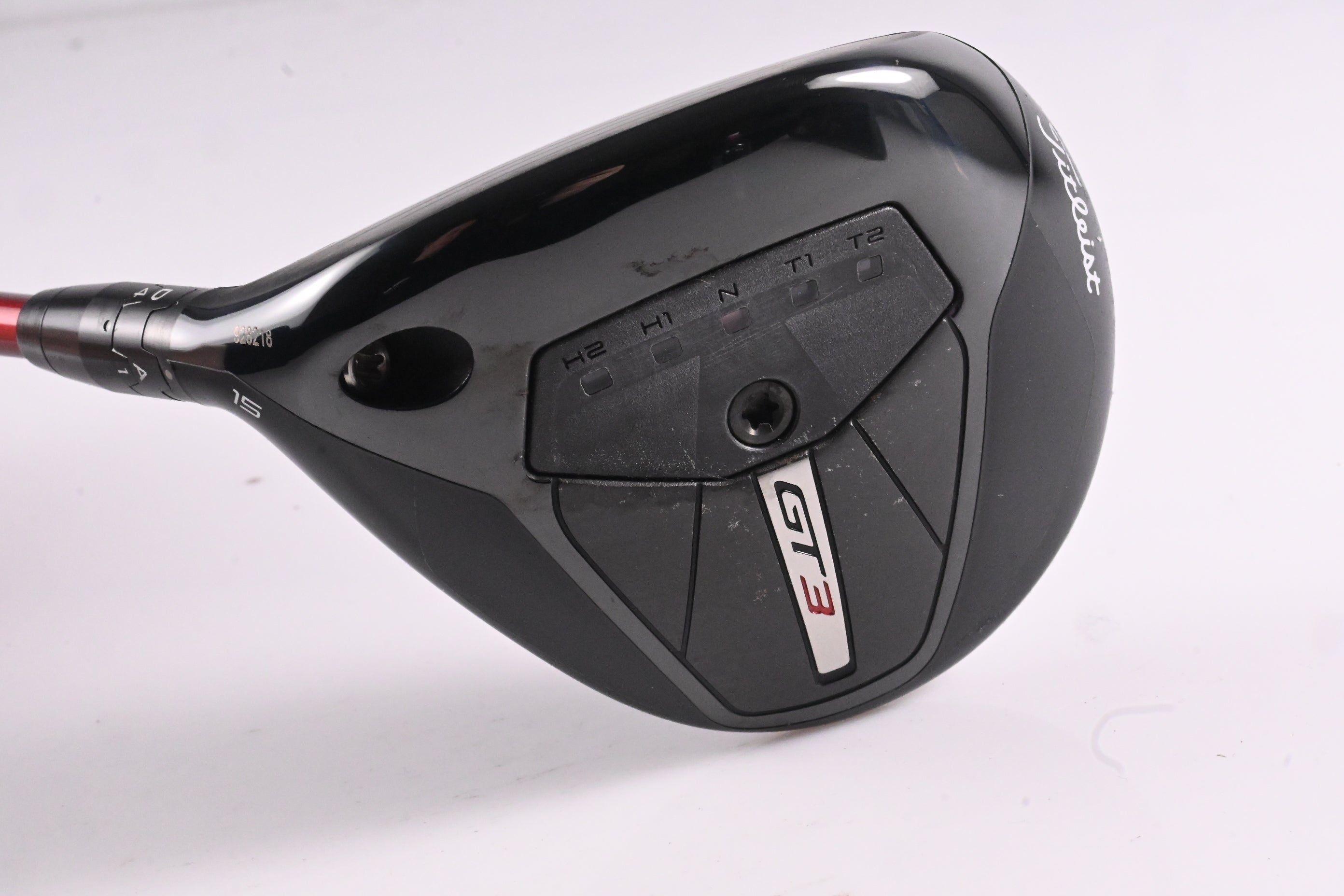 Left Hand Titleist GT3 #3 Wood / 15 Degree / Regular Flex Denali Red 60 Shaft