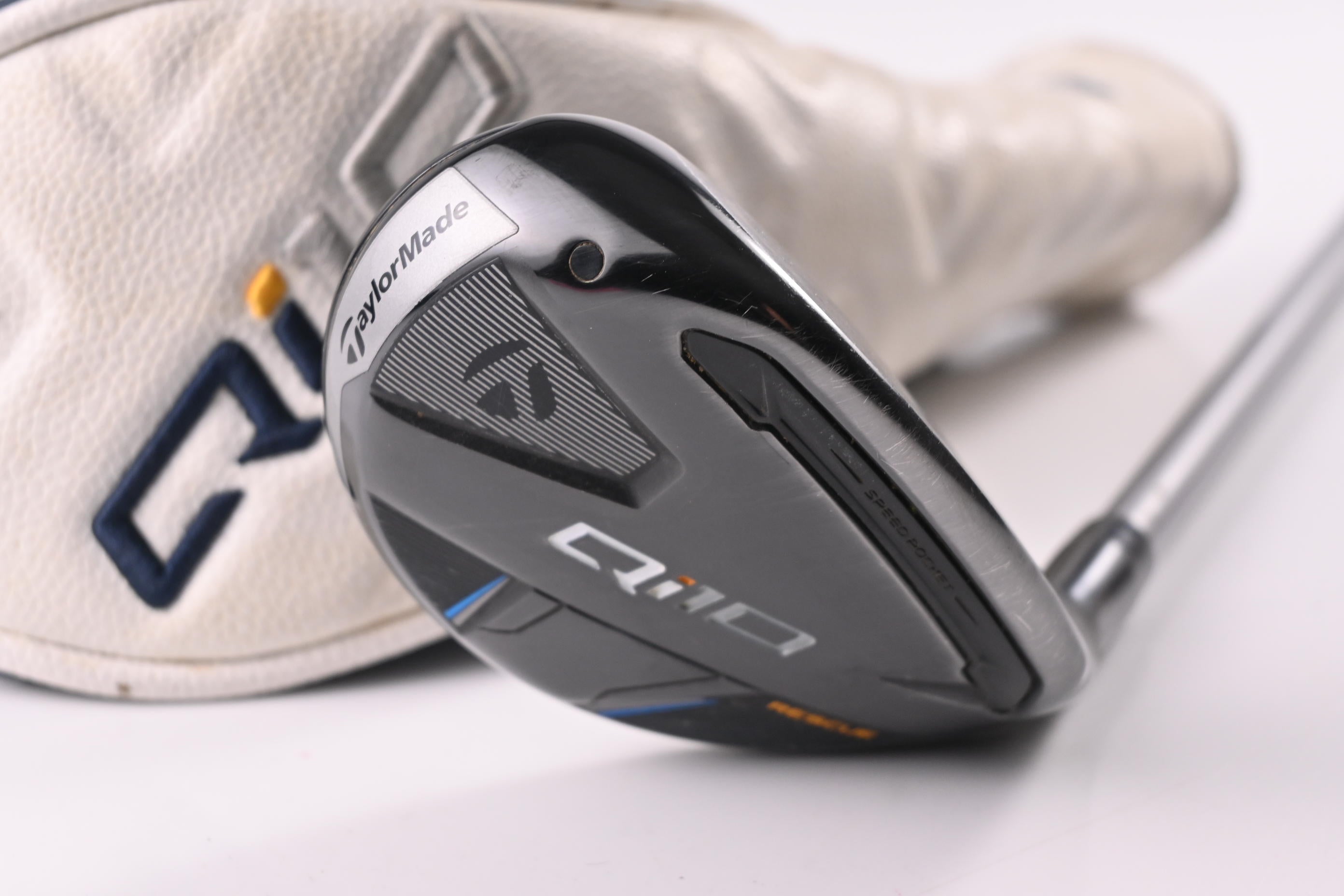 Taylormade Qi10 #6 Hybrid / 28 Degree / Regular Flex Fujikura SpeederNX TCS 50