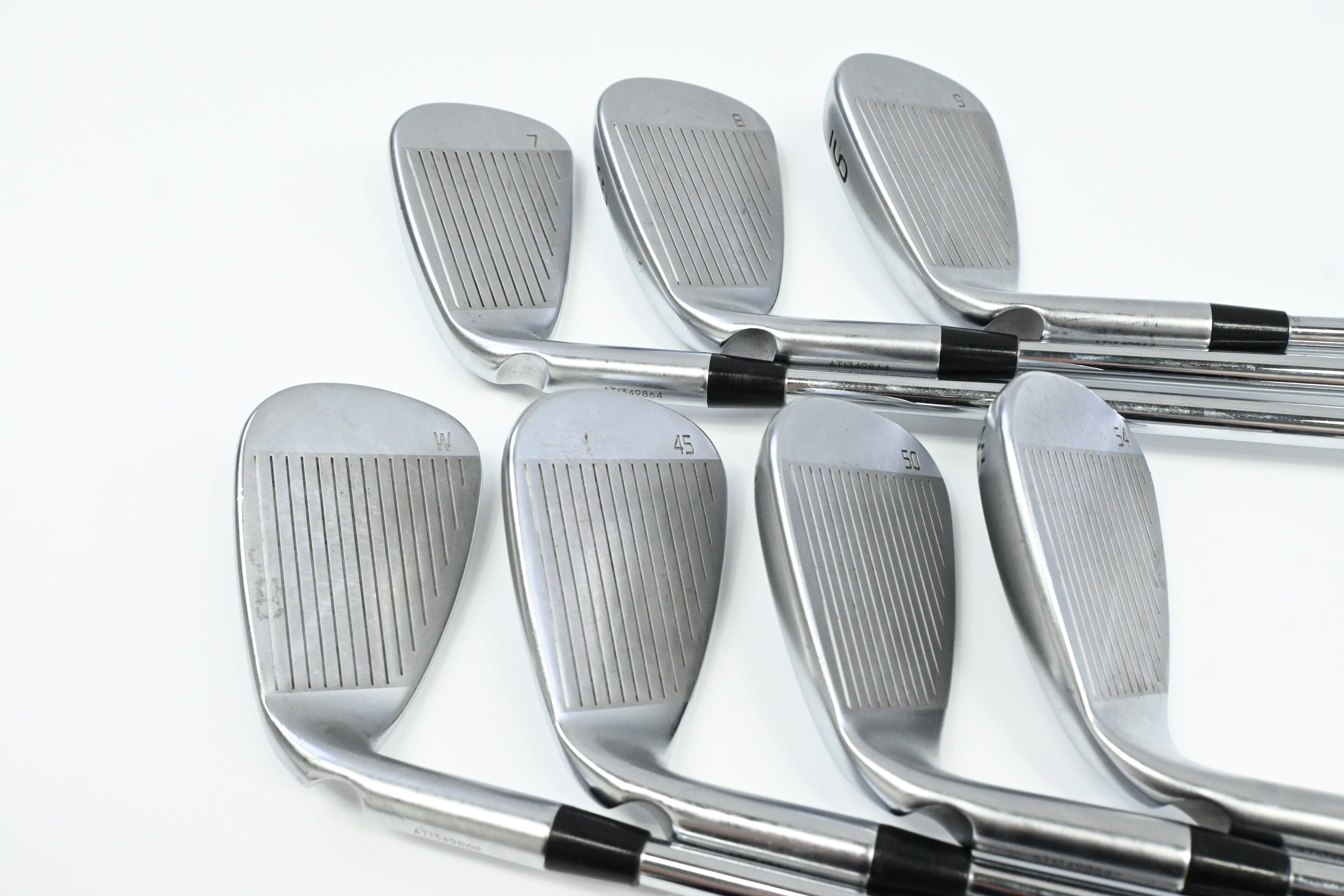 Ping G430 Irons / 7-PW+45°+50°+54° / Green Dot / Stiff Flex Dynamic Gold S300
