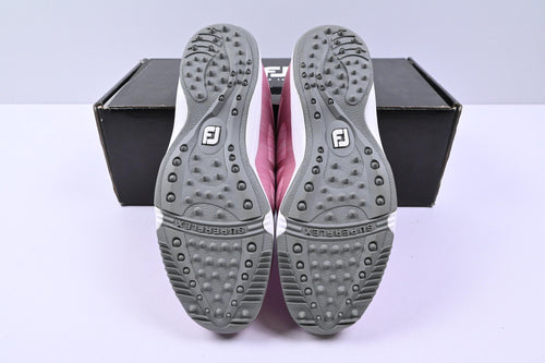 Ladies Footjoy Leisure Golf Shoes / UK Size 4 / Pink & Grey