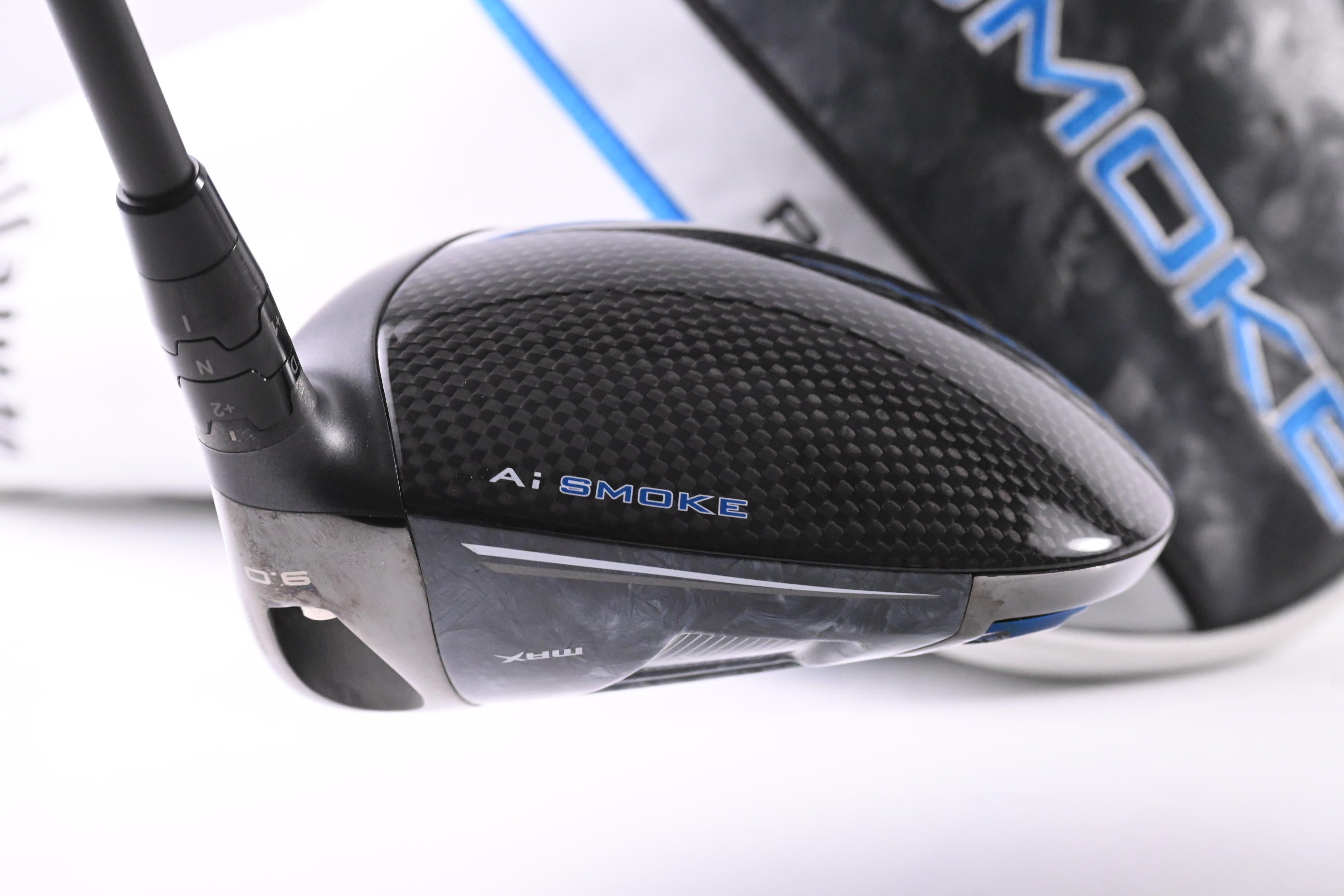 Callaway Paradym Ai Smoke Max Driver / 9 Degree / Stiff Flex Tensei AV Blue 55
