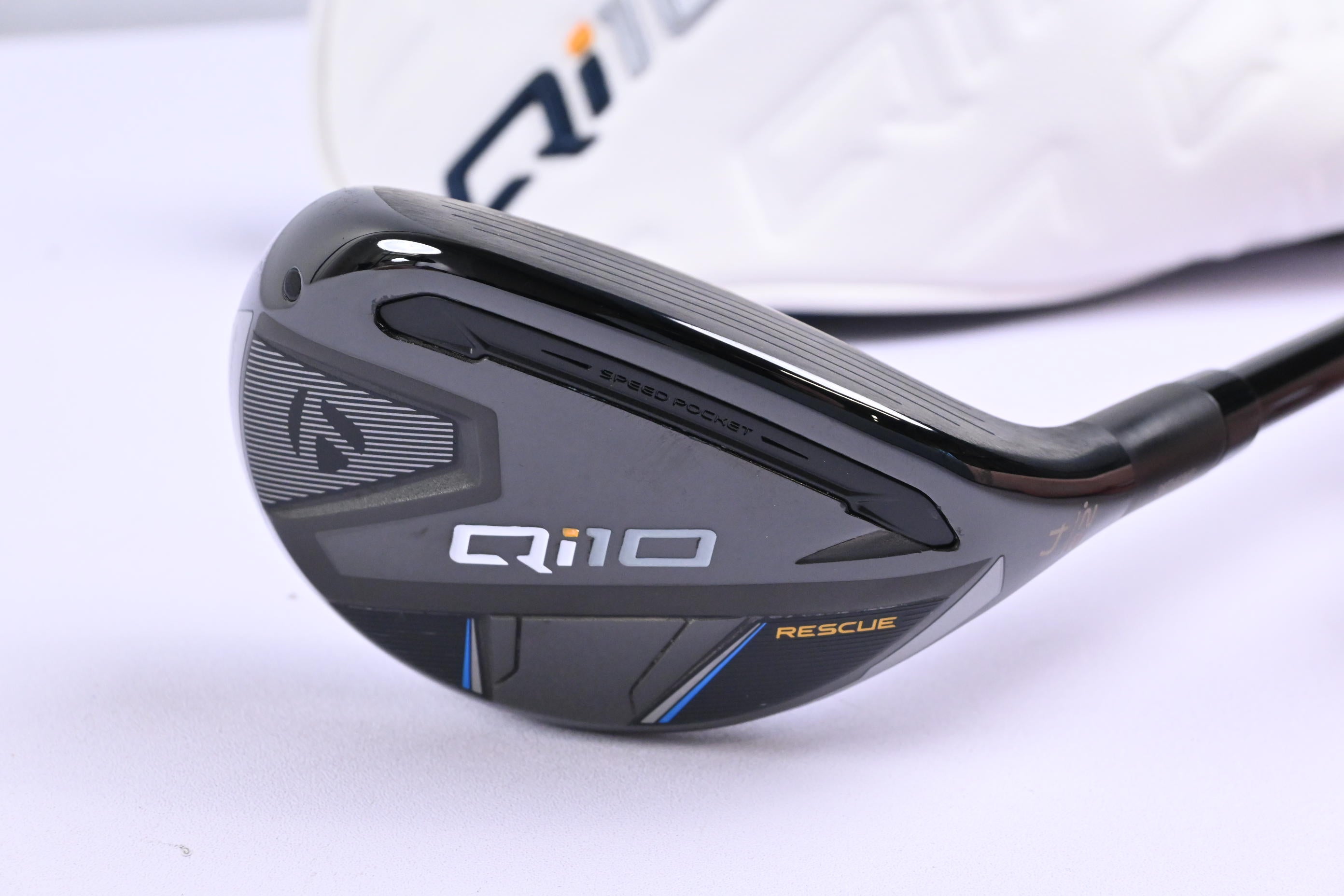 Taylormade Qi10 #4 Hybrid / 22 Degree / Regular Flex Fujikura Ventus TR Blue 6