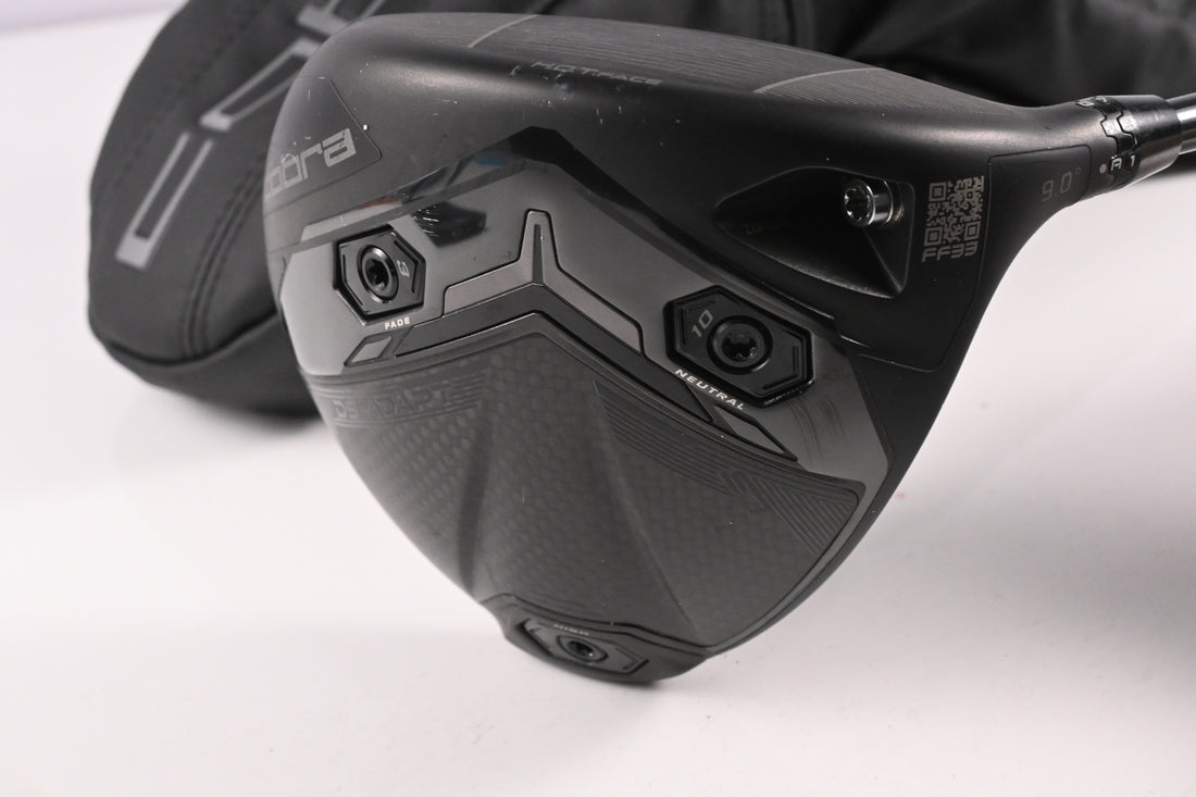 Cobra DS-Adapt LS Driver / 9 Degree / X-Flex Denali Black 70 Shaft