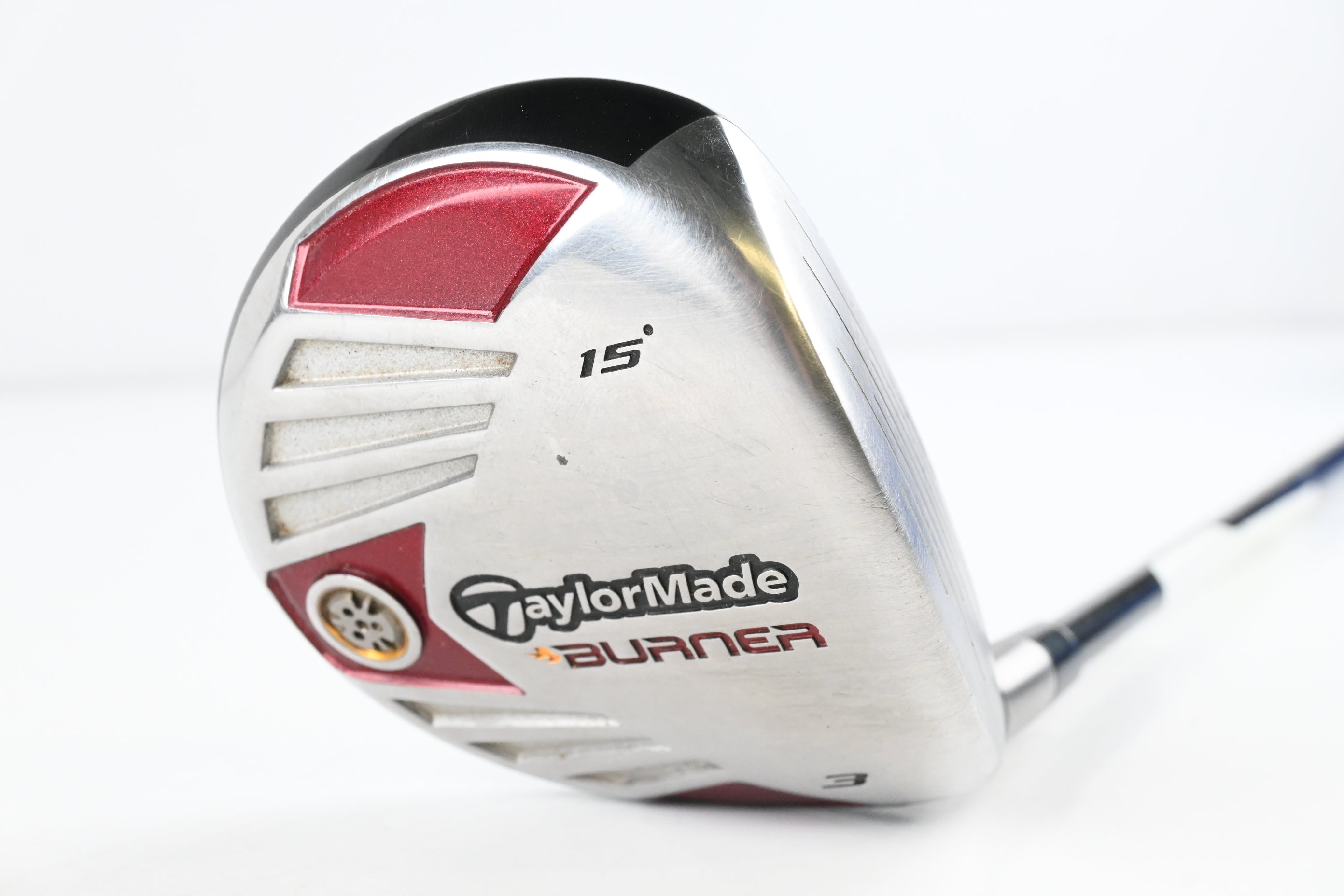 Taylormade Burner 2007 #3 Wood / 15 Degree / Stiff Flex Taylormade REAX 50