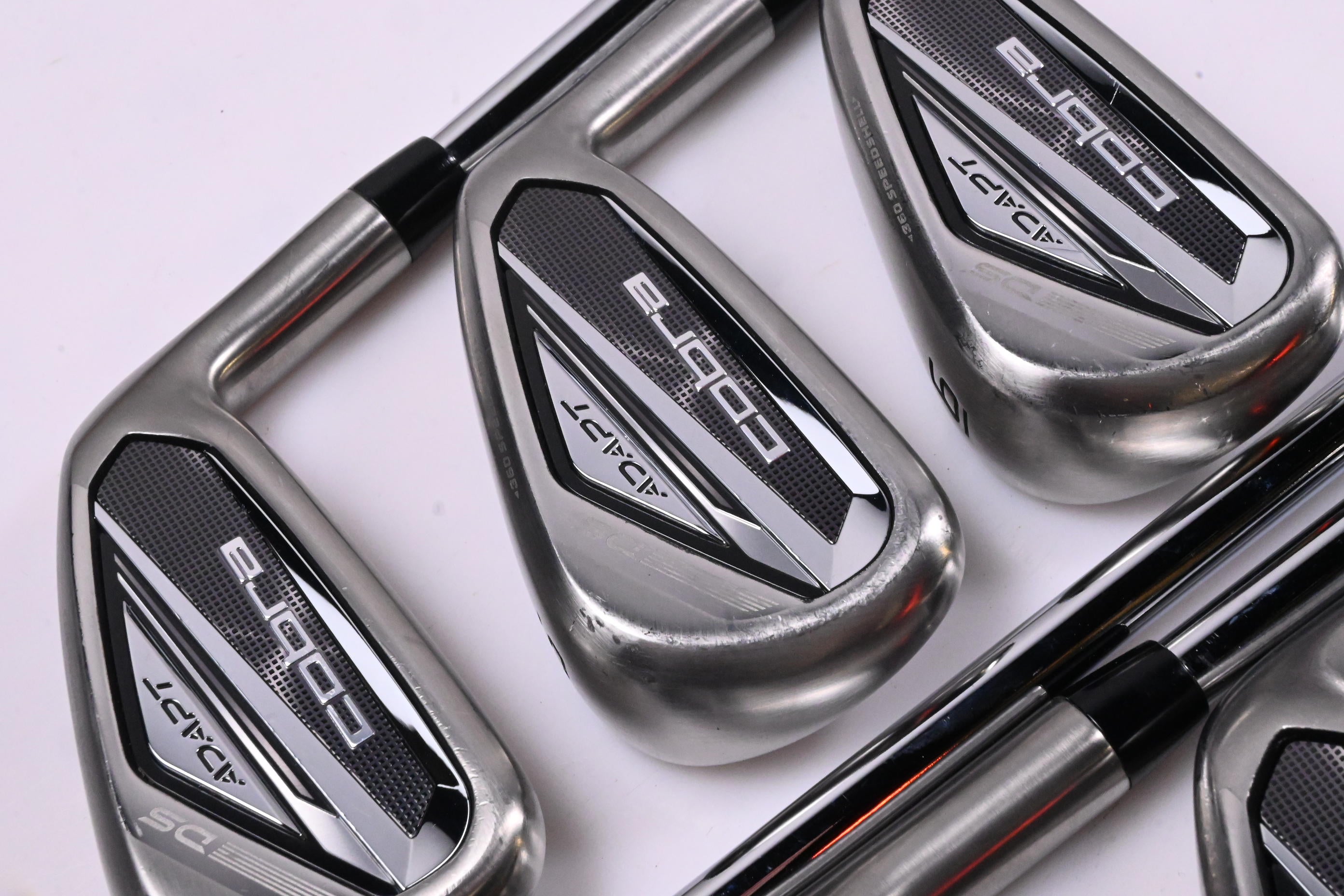 Cobra DS-Adapt Irons / 4-PW / Stiff Flex KBS Tour Lite Shafts