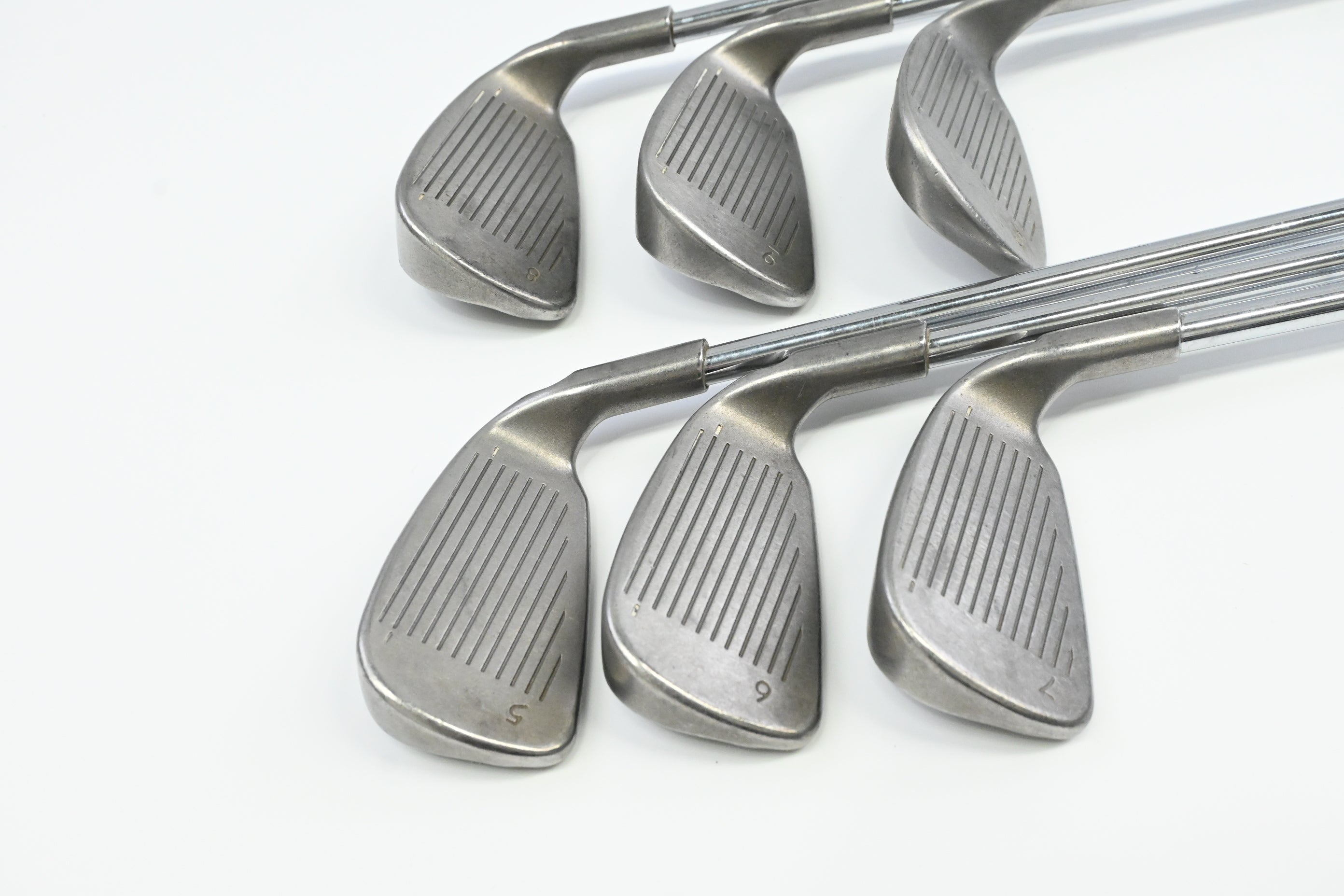 Left Hand Ping i3 O-Size Irons / 5-9+SW / Orange Dot / Regular Flex Steel Shafts
