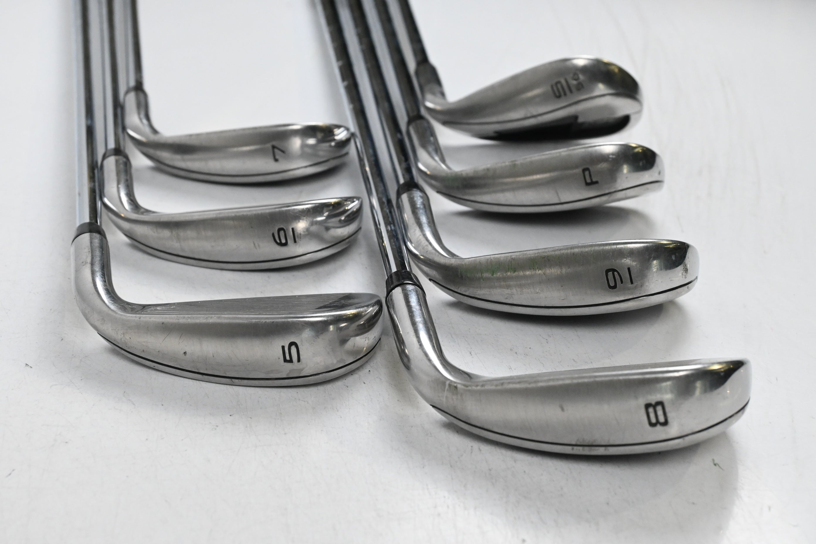 Left Hand Callaway Rogue ST Max Irons / 5-PW+SW / Stiff Flex Elevate MPH 95