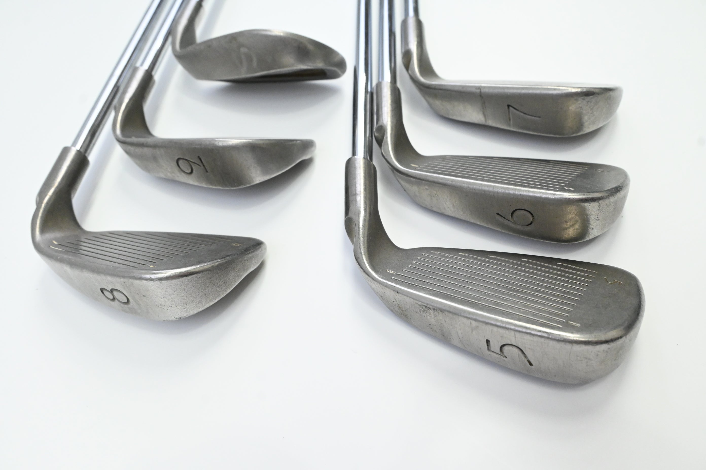 Left Hand Ping i3 O-Size Irons / 5-9+SW / Orange Dot / Regular Flex Steel Shafts