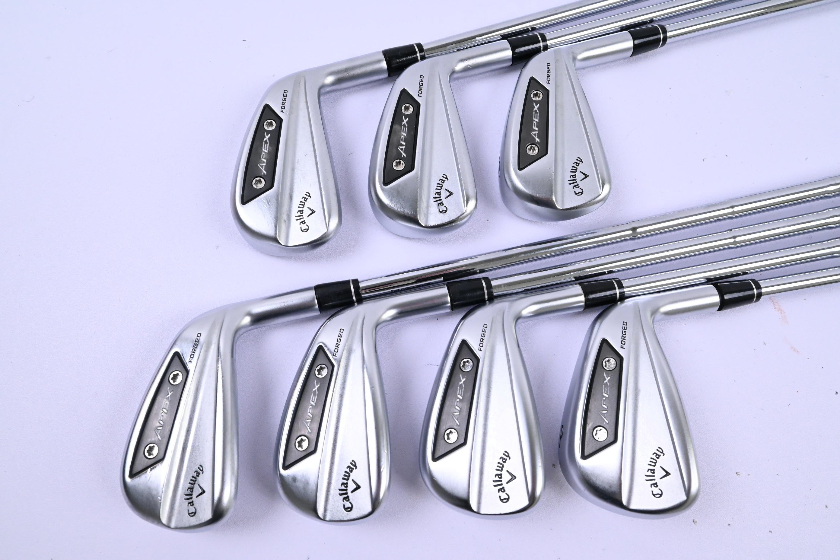 Callaway Apex Ai200 Irons / 4-PW / Stiff Flex Dynamic Gold Mid 100 Shafts