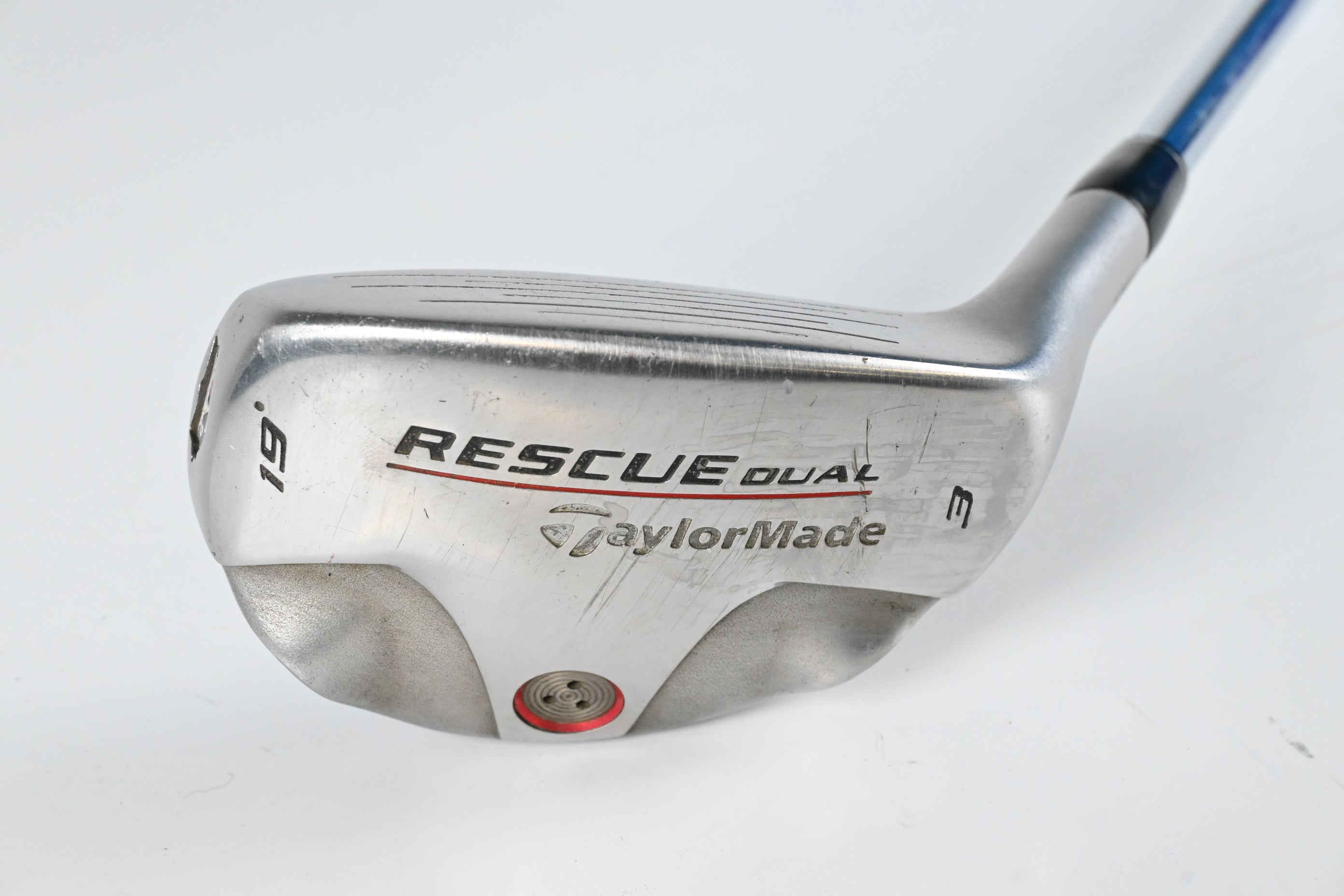 Taylormade Rescue Dual #3 Hybrid / 19 Degree / Stiff Flex Steel Shaft