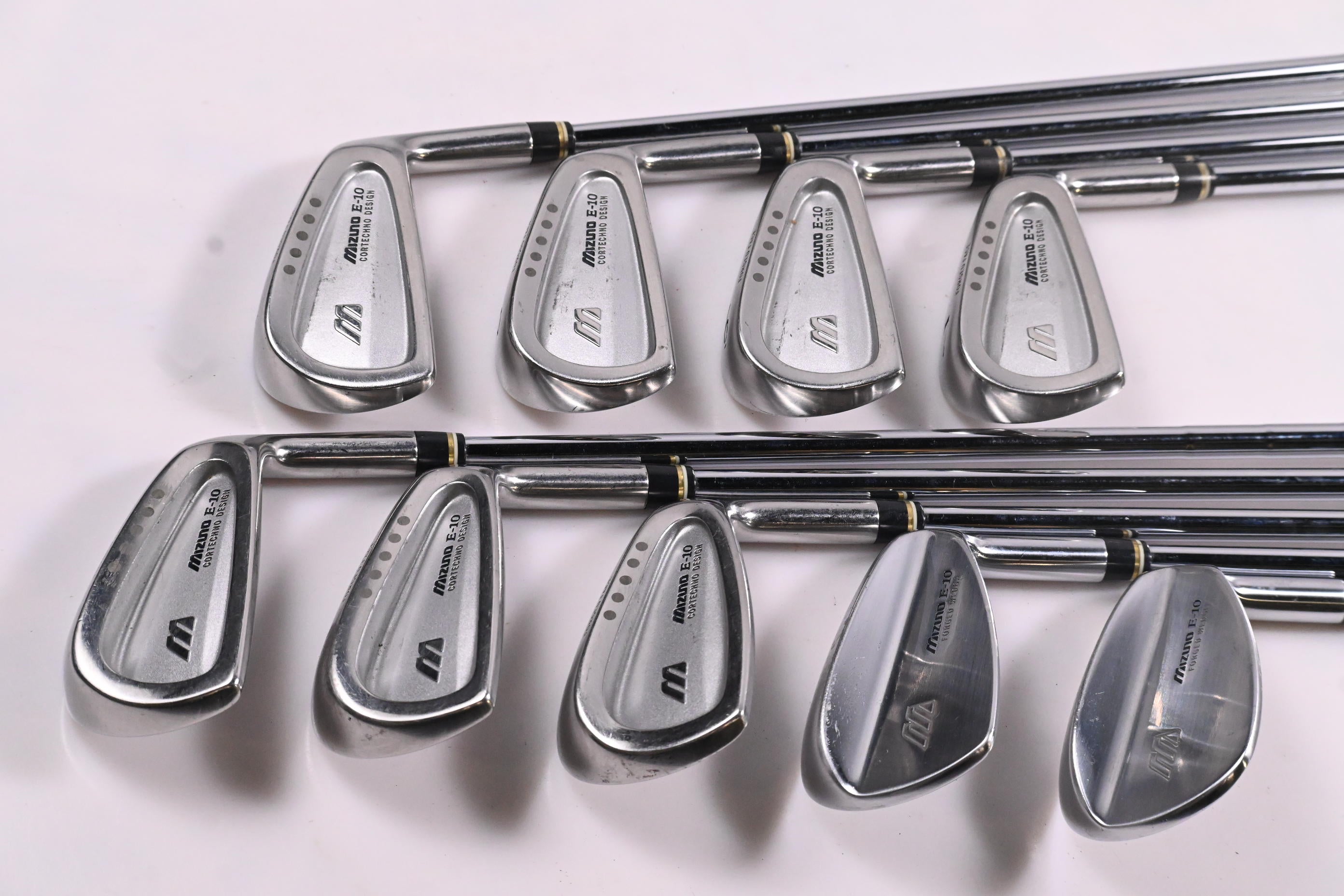 Mizuno E-10 Irons / 4-PW+GW+SW / Regular Flex Mizuno Shafts