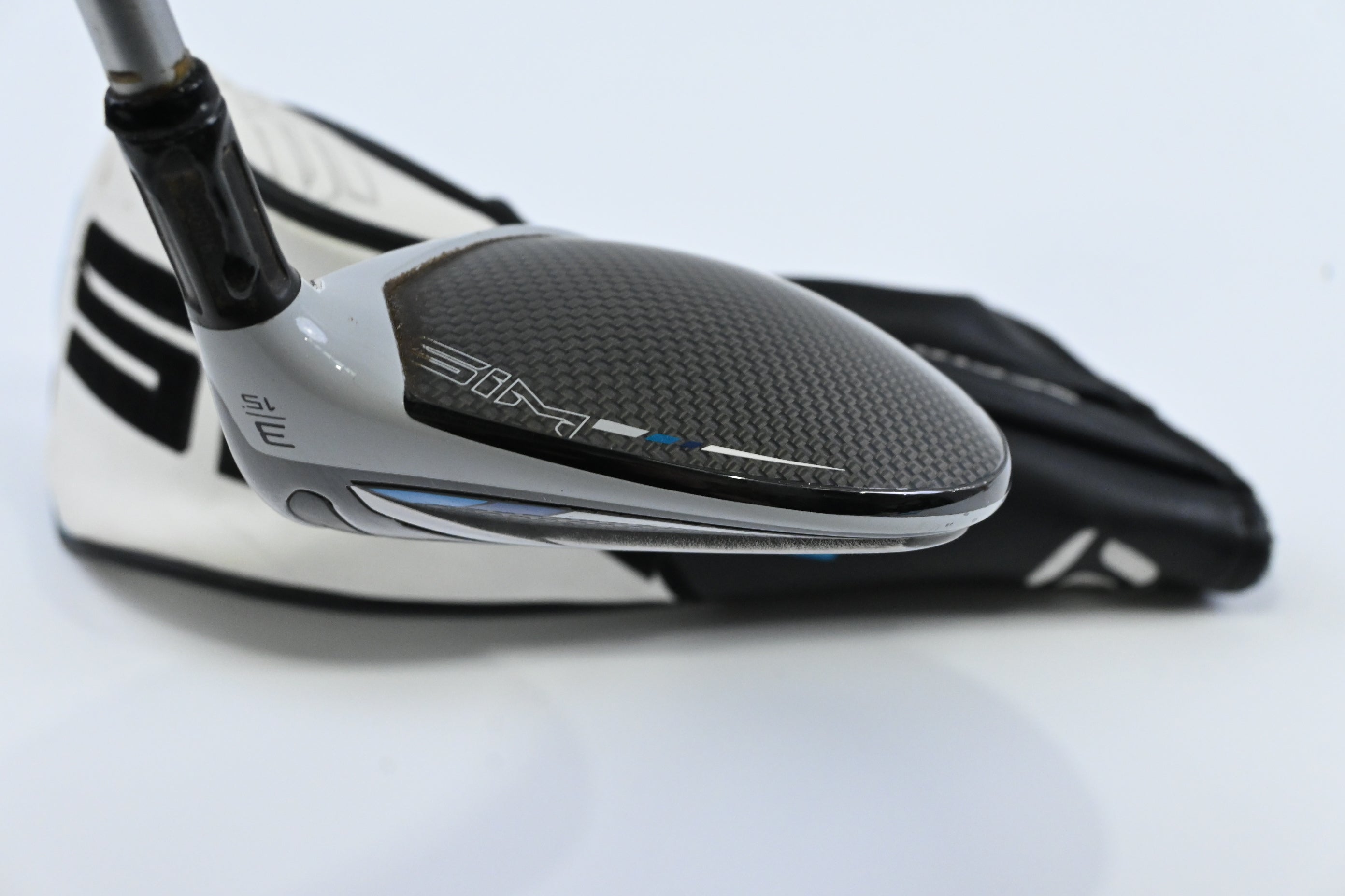 Taylormade SIM Max #3 Wood / 15 Degree / Stiff Flex Kuro Kage Silver 60 Shaft