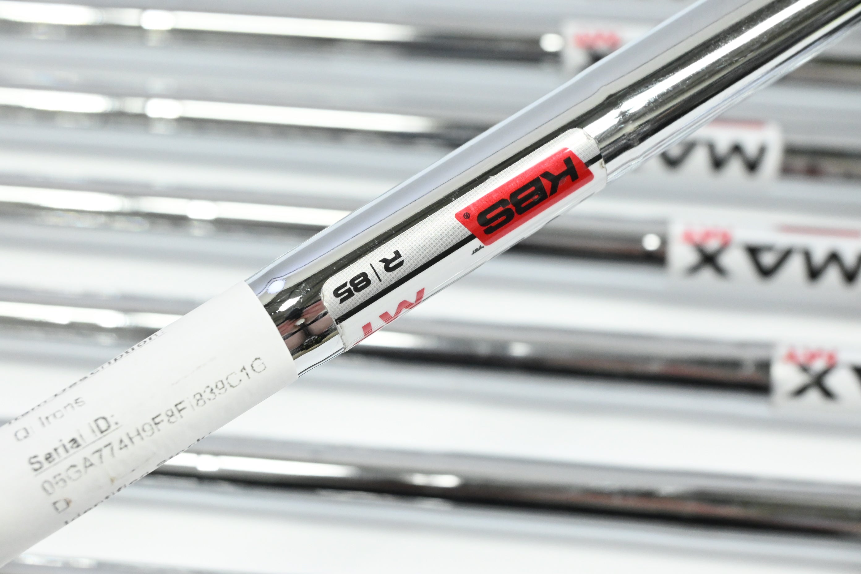 Taylormade Qi Irons / 4-PW+SW / Regular Flex KBS Max MT Shafts
