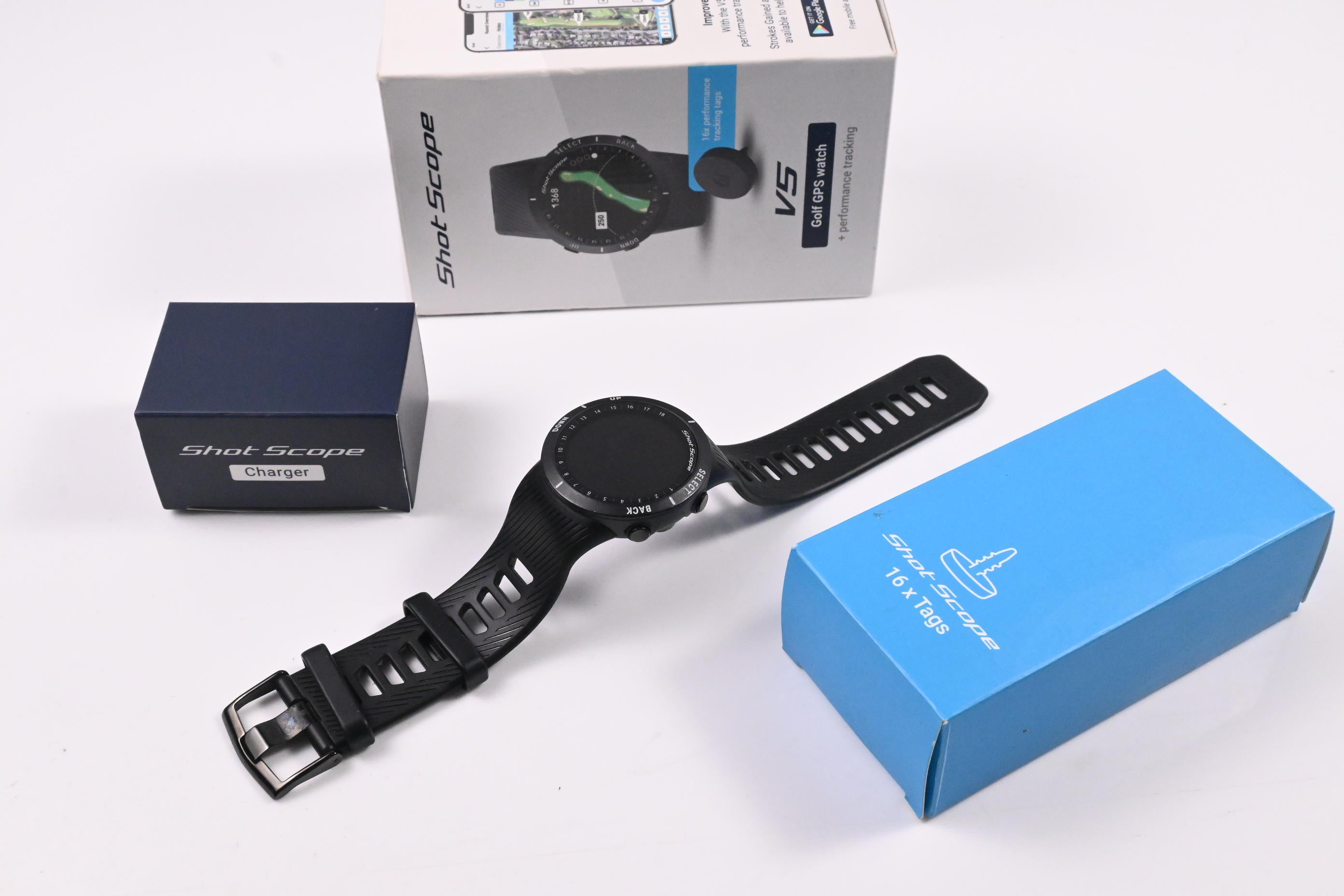 Shotscope V5 GPS / Watch / 16x Preformance Tracking Tags