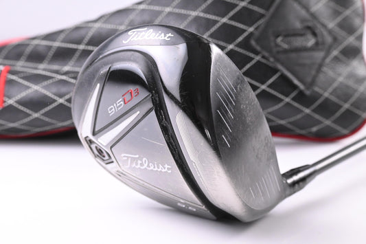 Titleist 915 D3 Driver / 9.5 Degree / Regular Flex HZRDUS Smoke Black 60 Shaft