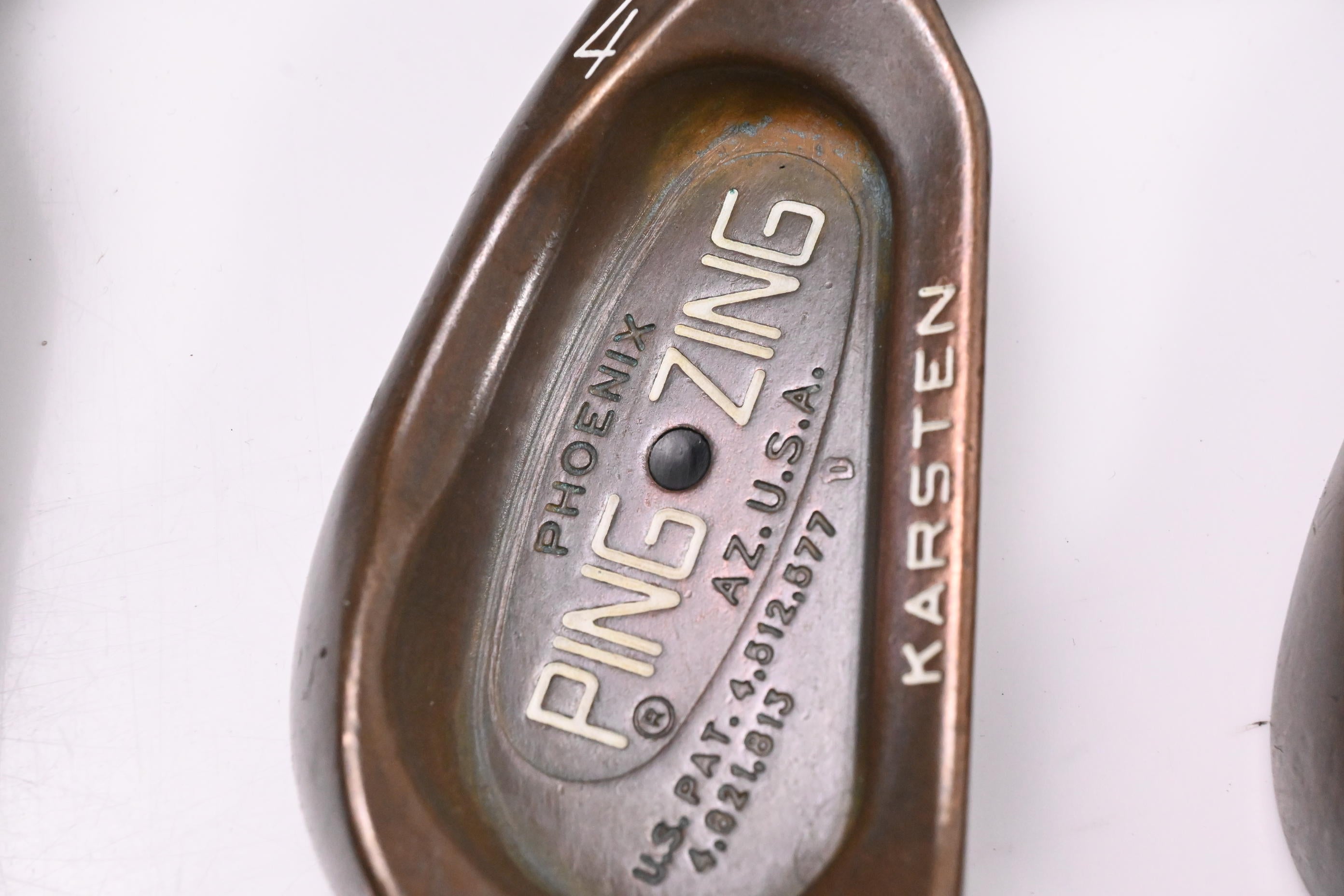 Ping Zing BeCu Irons / 3-9i / Black Dot / Stiff Flex Ping JZ Shafts