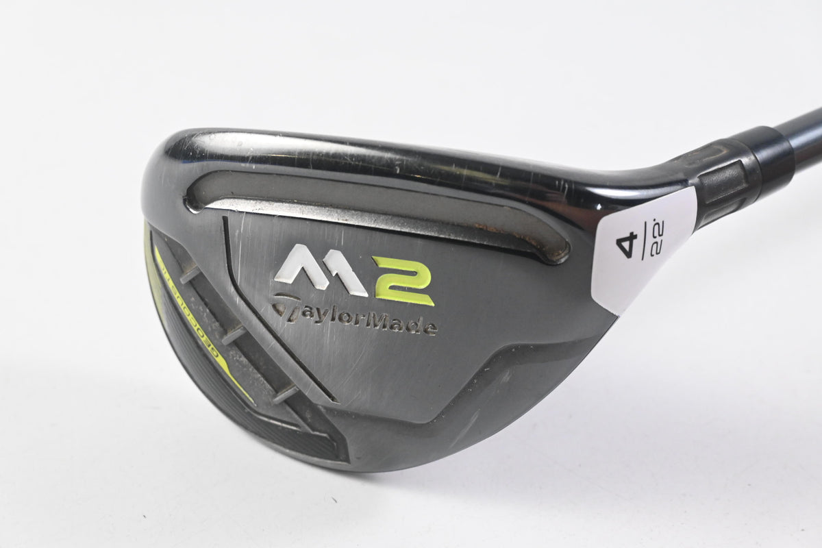 Taylormade M2 2017 #4 Hybrid / 22 Degree / Regular Flex Taylormade Reax M2 75