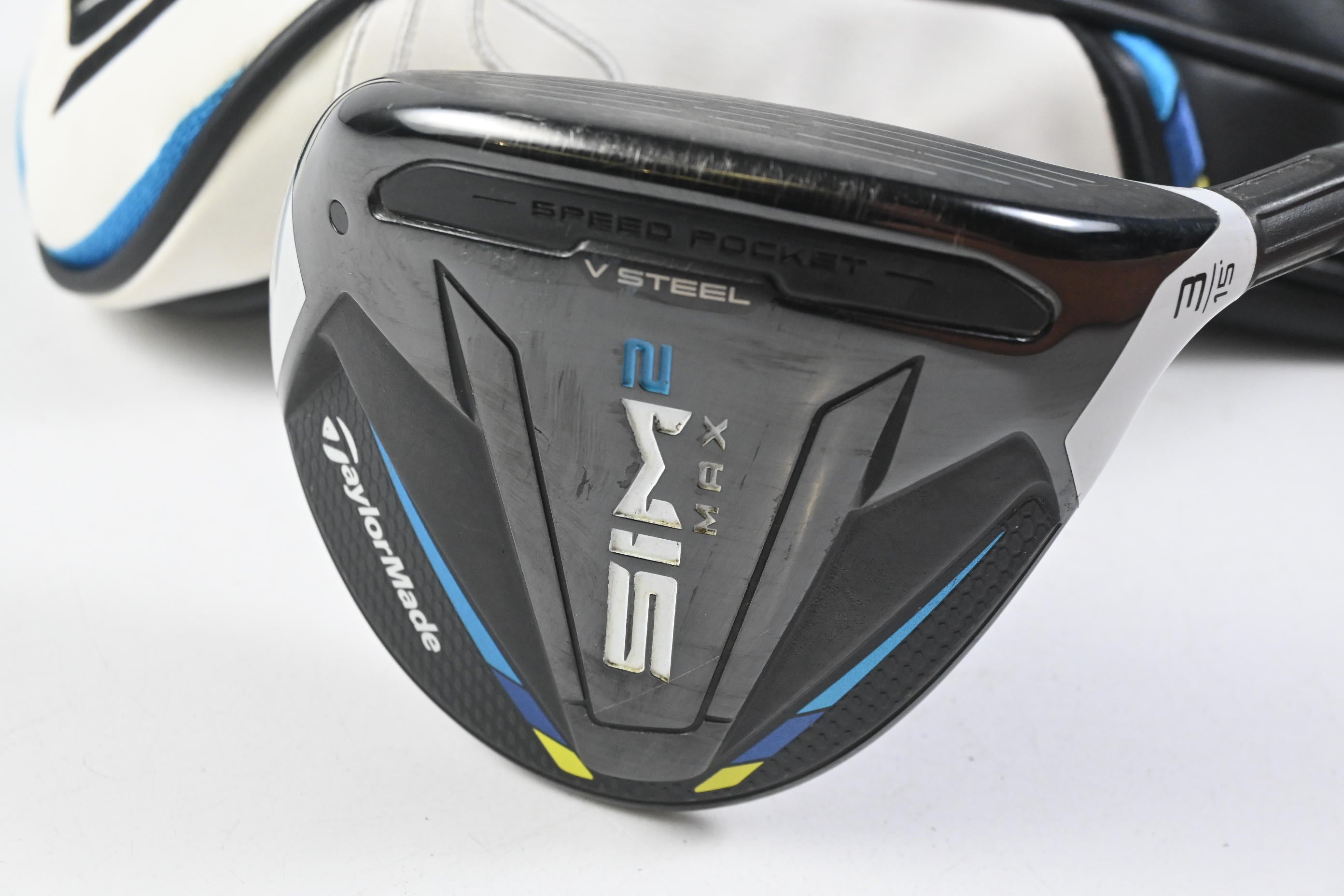 Taylormade SIM2 Max #3 Wood / 15 Degree / Stiff Flex Fujikura Ventus Blue 6