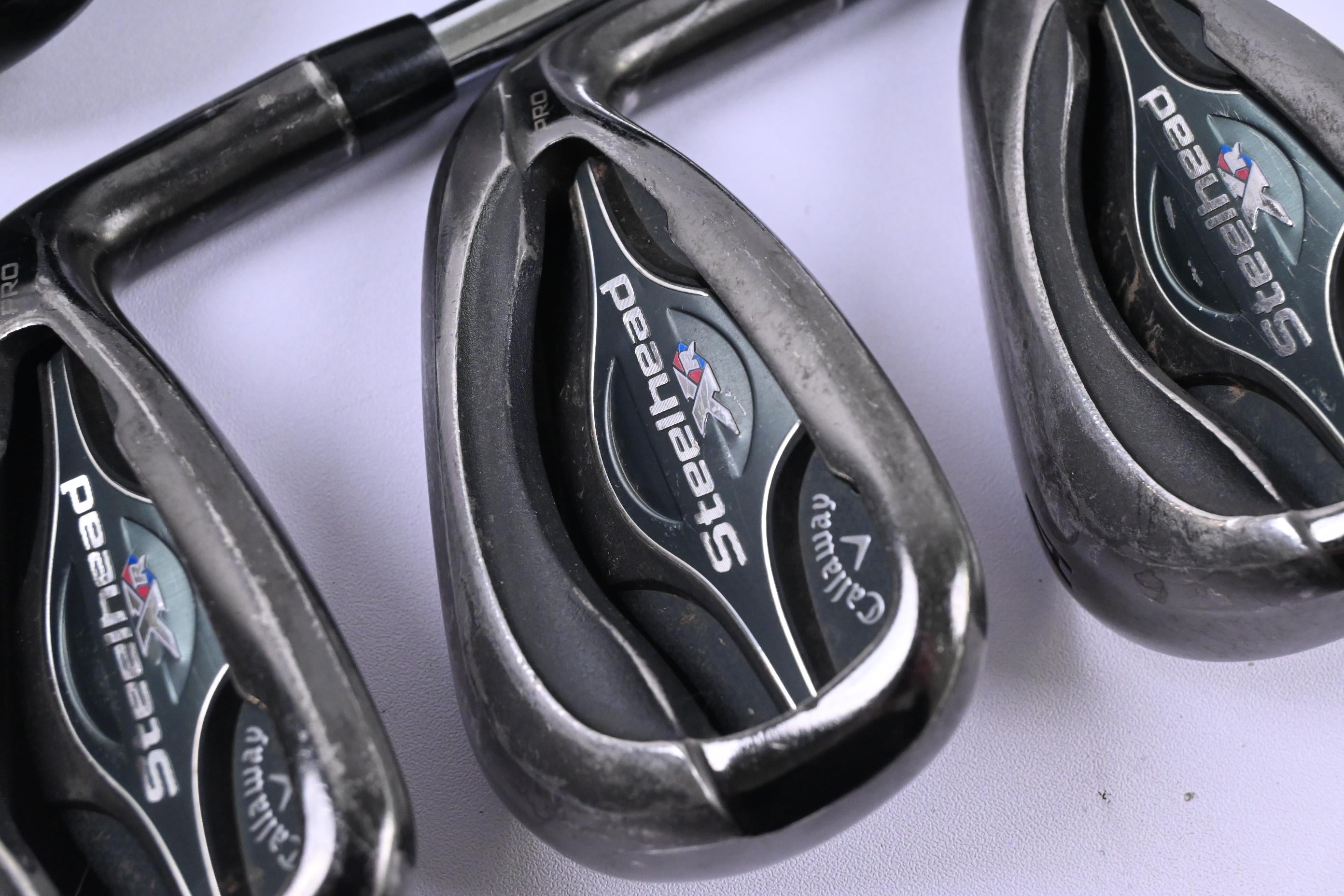 Callaway Steelhead XR Pro Irons / 6-PW+GW / Stiff Flex Project X Rifle Shafts