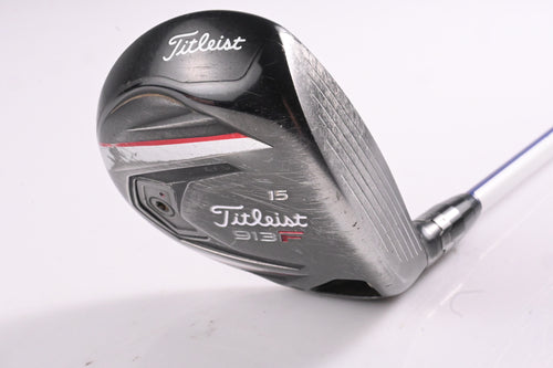 Titleist 913 F #3 Wood / 15 Degree / Regular Flex Diamana S+ Blue 72 Shaft