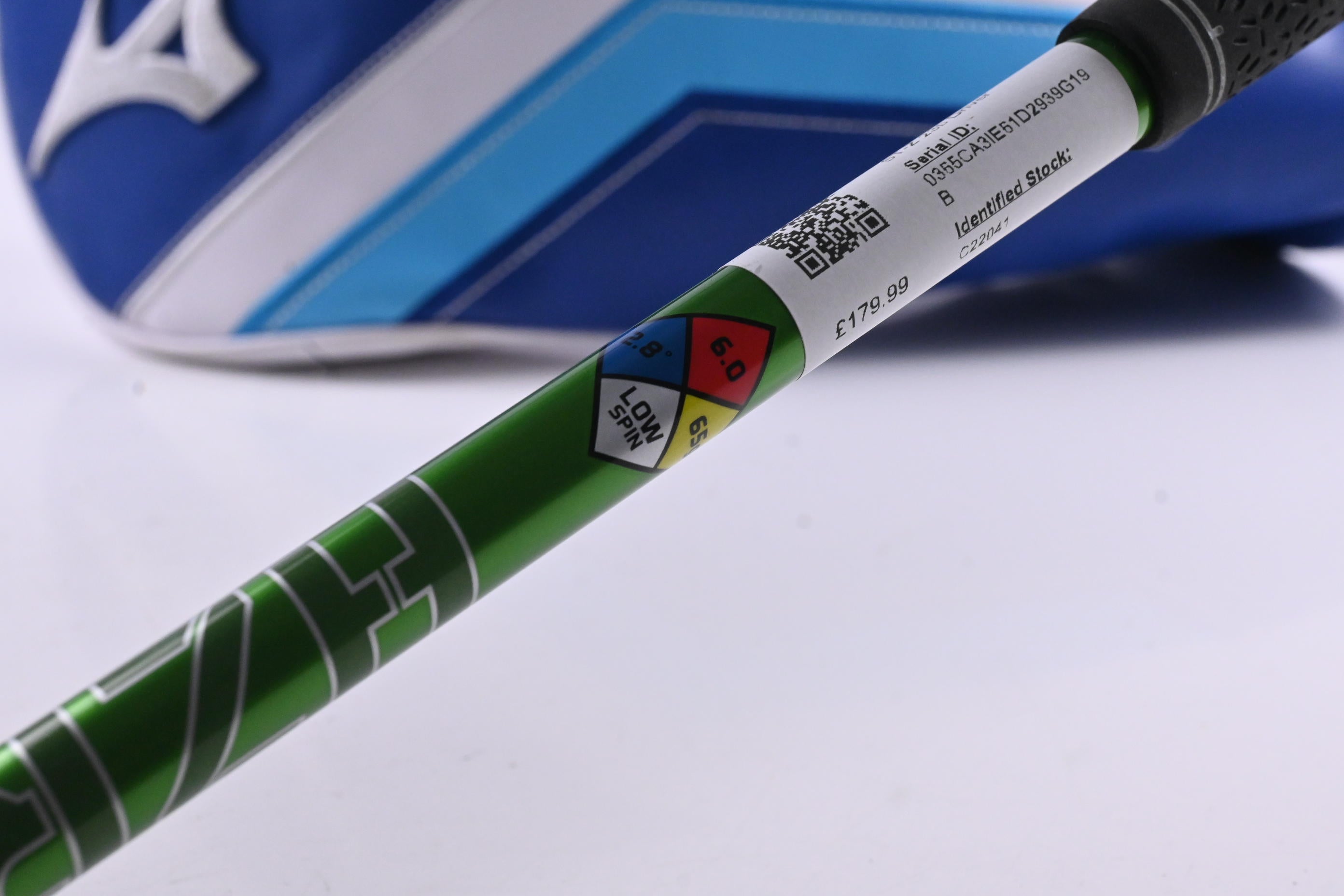 Mizuno ST-Z 230 Driver / 9.5 Degree / Stiff Flex HZRDUS Smoke Green RDX 65 Shaft