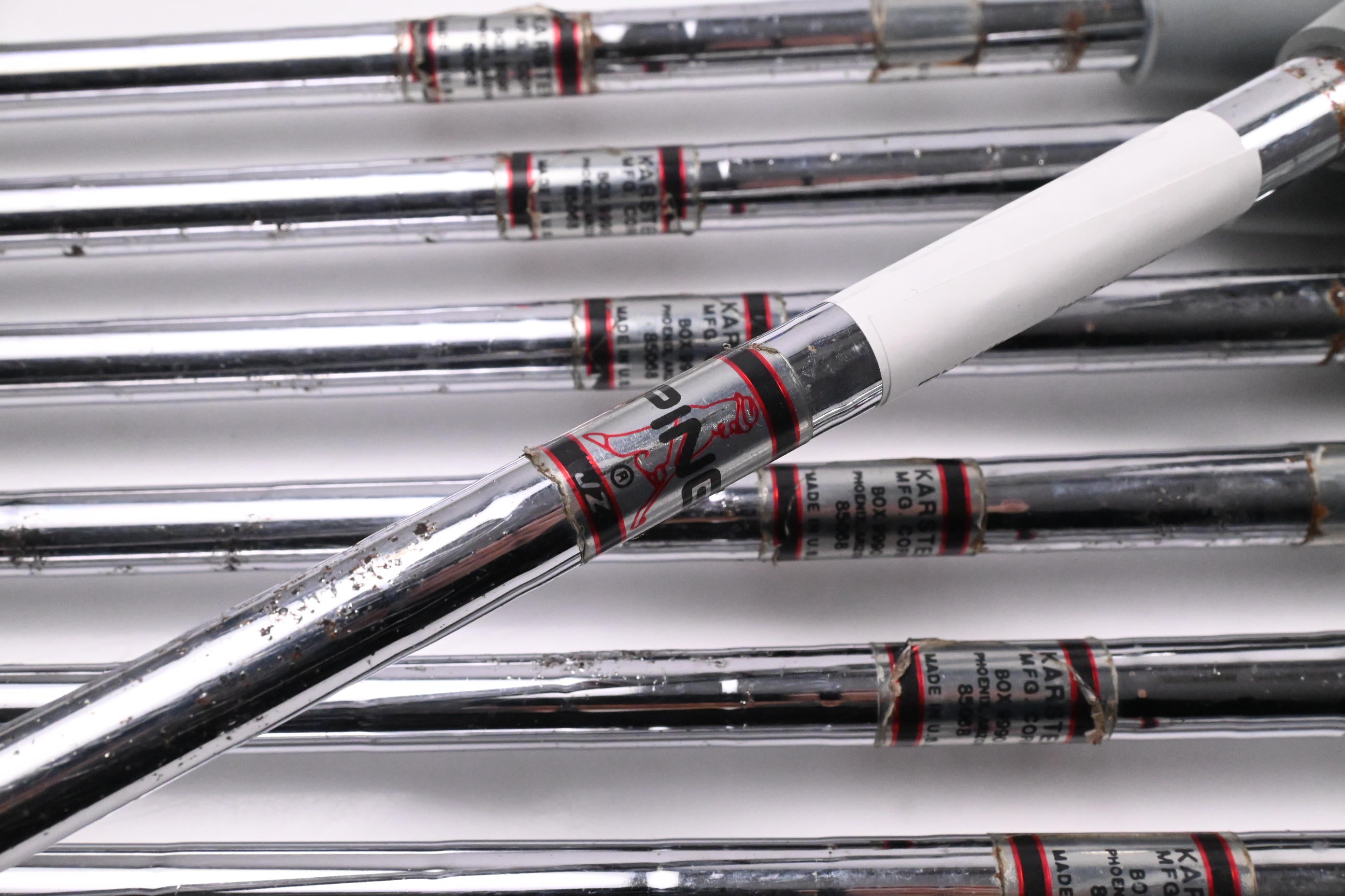 Ping Zing BeCu Irons / 3-9i / Black Dot / Stiff Flex Ping JZ Shafts
