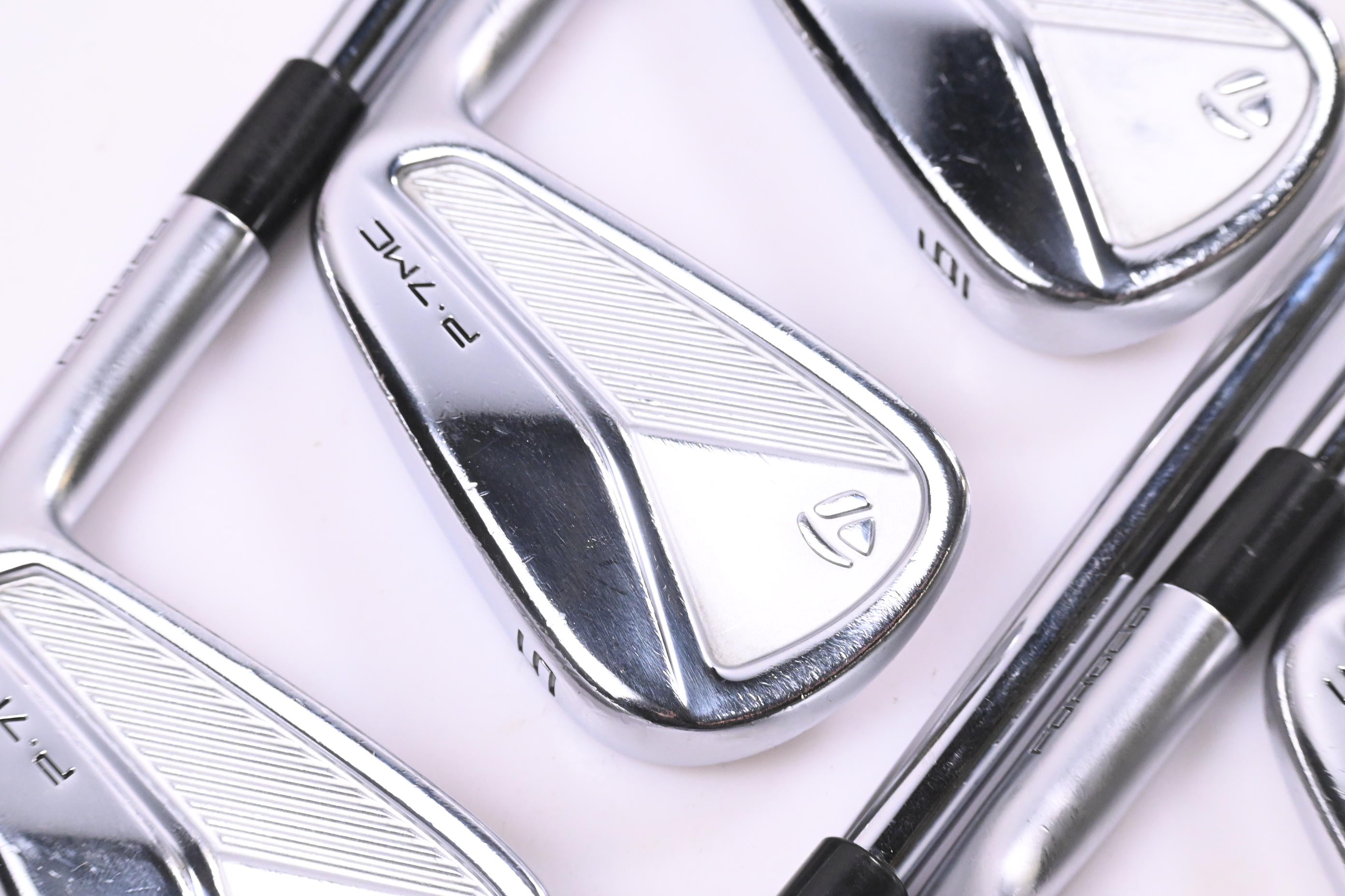 Taylormade P7MC 2023 Irons / 4-PW / Stiff Flex KBS Tour Lite Shafts