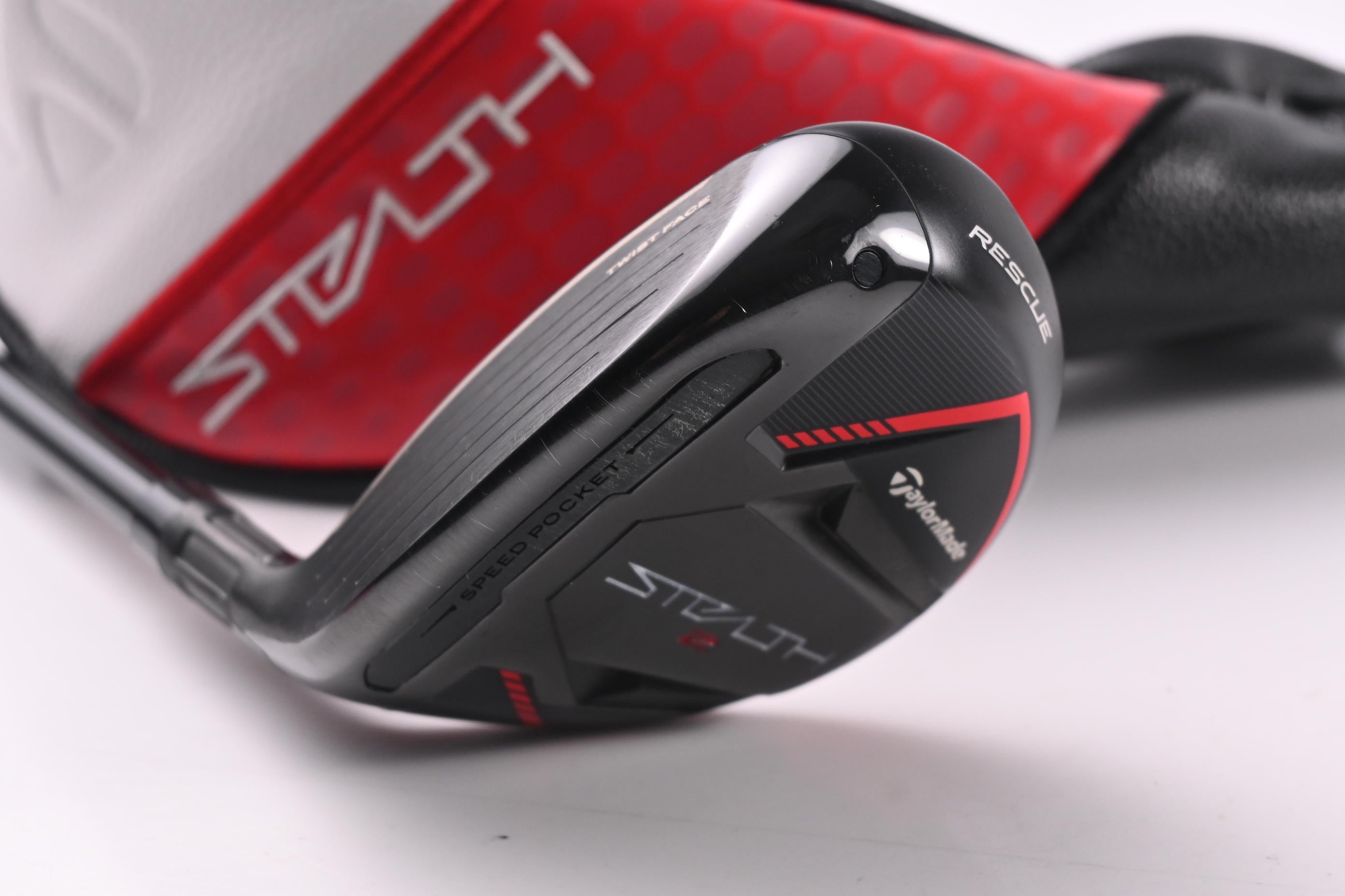 Left Hand Taylormade Stealth 2 #4 Hybrid / 22 Degree / Regular Flex Ventus TR