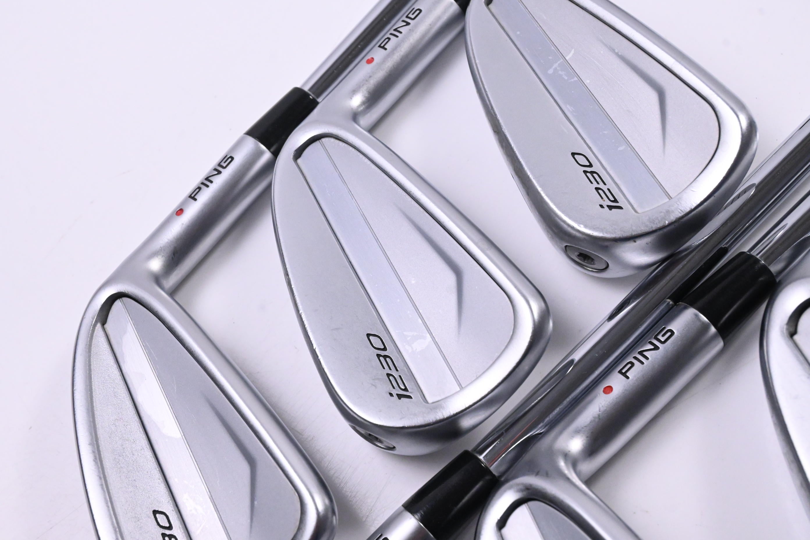 Ping i230 Irons / 5-PW / Red Dot / Regular Flex Ping AWT 2.0 Shafts