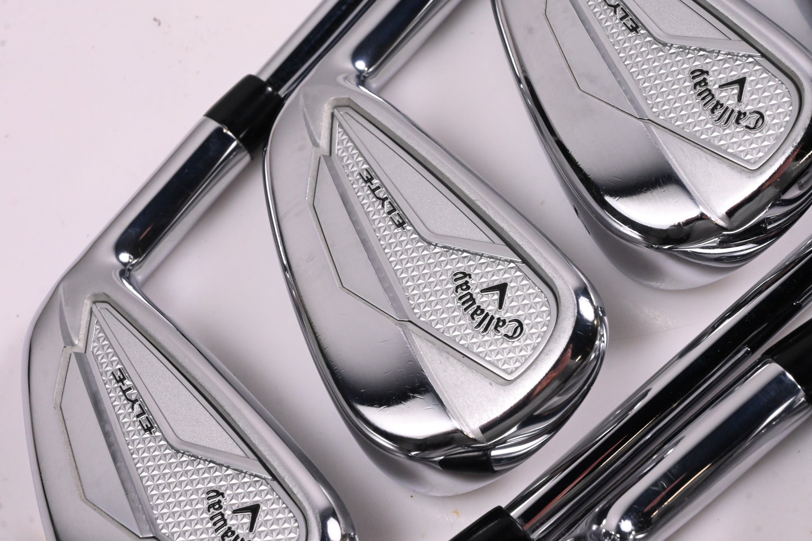 Callaway Elyte Irons / 5-PW+GW+SW / Regular Flex Vector 80 Shafts
