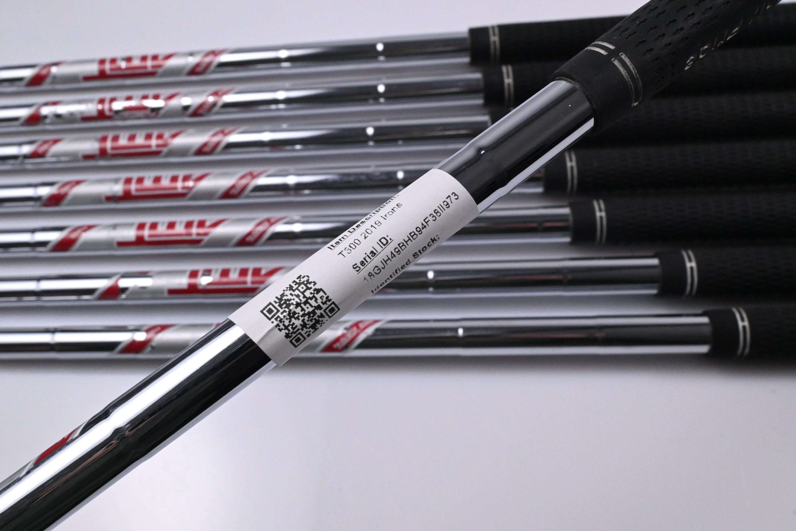 Titleist T300 2019 Irons / 4-PW+GW / Regular Flex AMT Red R300 Shafts