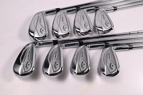 Callaway Elyte Irons / 5-PW+GW+SW / Regular Flex Vector 80 Shafts