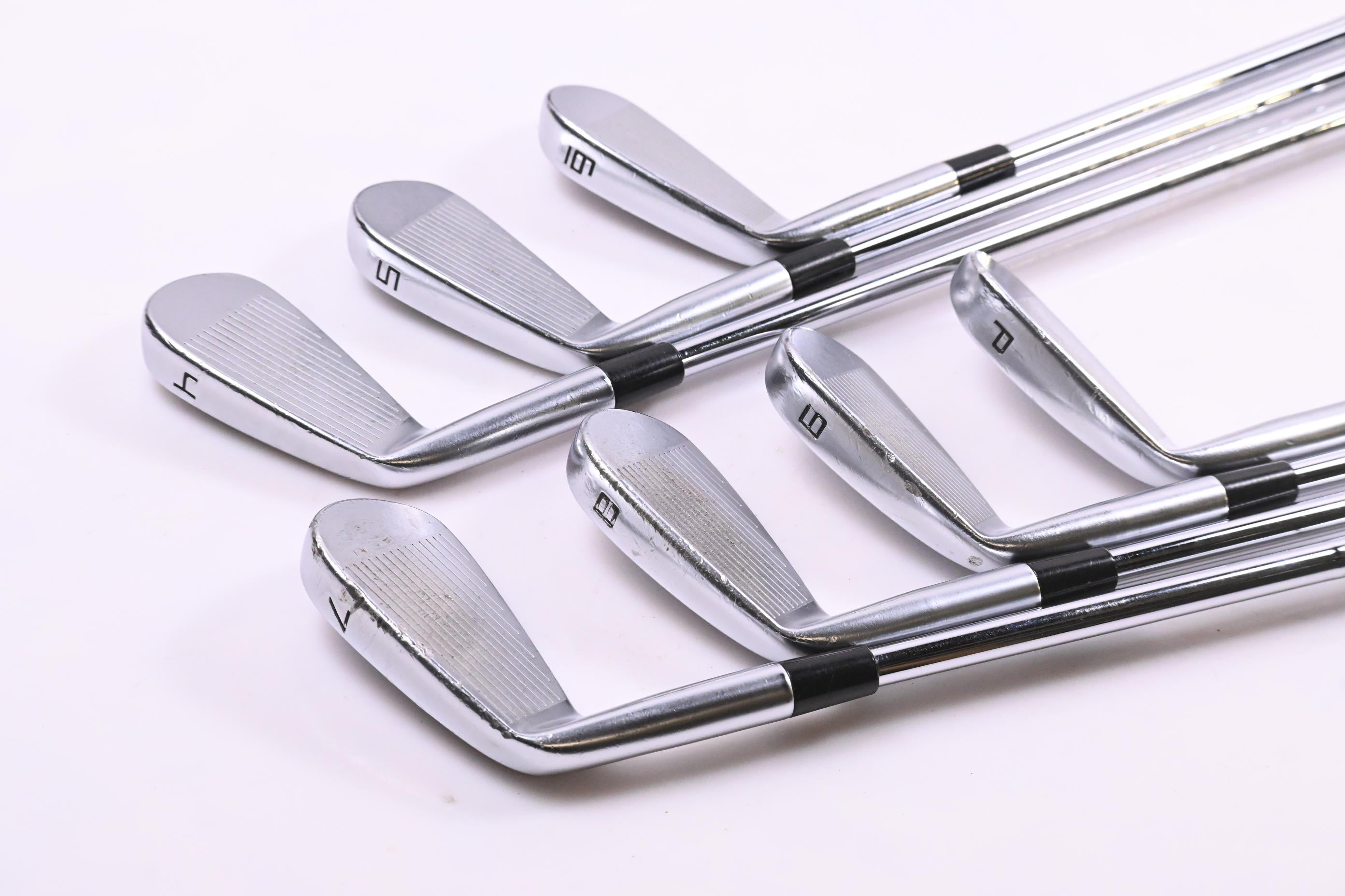 Taylormade P7MC 2023 Irons / 4-PW / Stiff Flex KBS Tour Lite Shafts