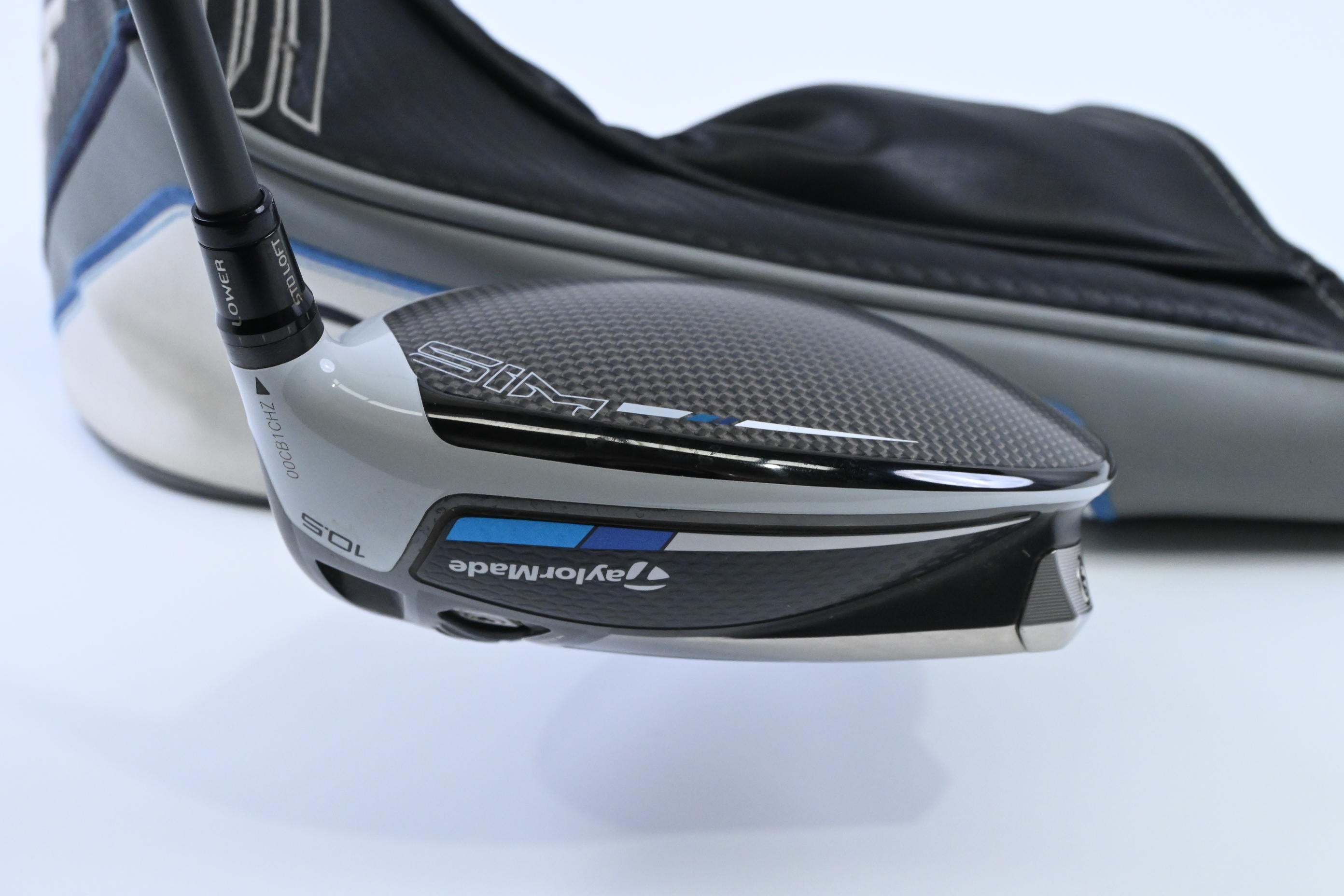 Taylormade SIM Driver / 10.5 Degree / Stiff Flex HZRDUS Smoke Black 60 Shaft