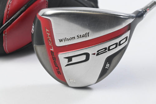 Wilson Staff D200 #3 Wood / 15 Degree / Regular Flex UST Elements Chrome 49