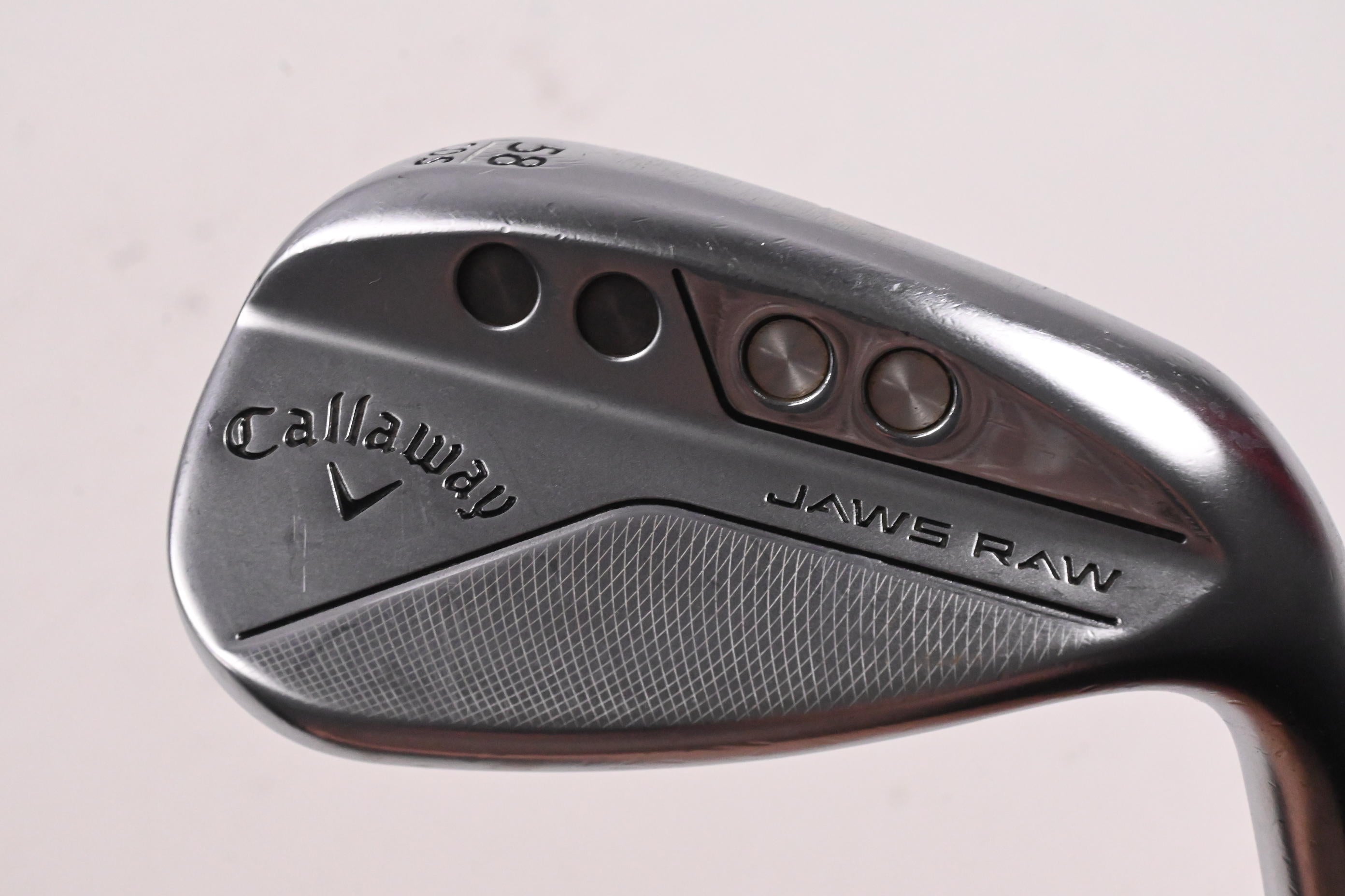 Callaway Jaws Raw Lob Wedge / 58 Degree / Wedge Flex Dynamic Gold Spinner 115