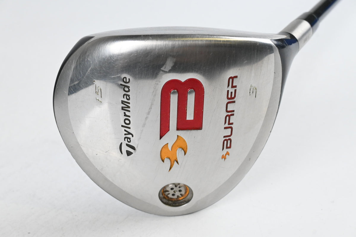 Taylormade Burner 2008 #3 Wood / 15 degree / Stiff Flex Reax 49 Shaft
