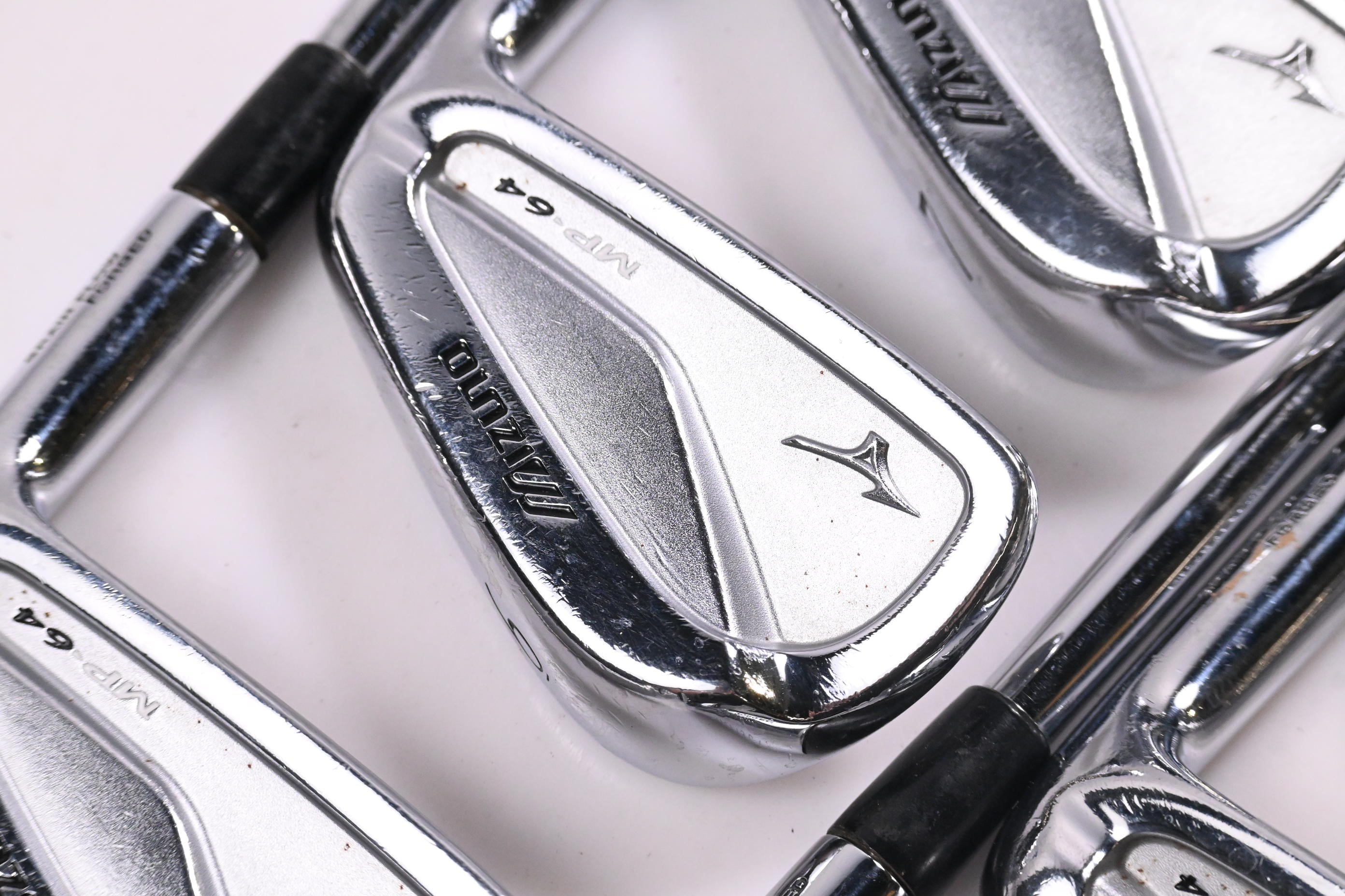 Mizuno MP-64 Irons / 5-PW / Stiff Flex Steel Shafts